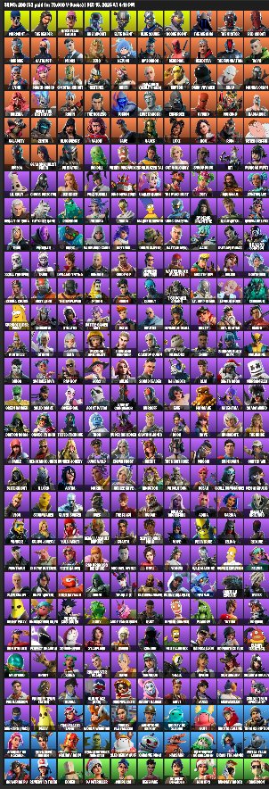 🎨 290 skins | 🌟 Fortnite account