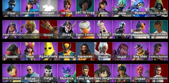 💖 65 skins | 🌟 Fortnite account