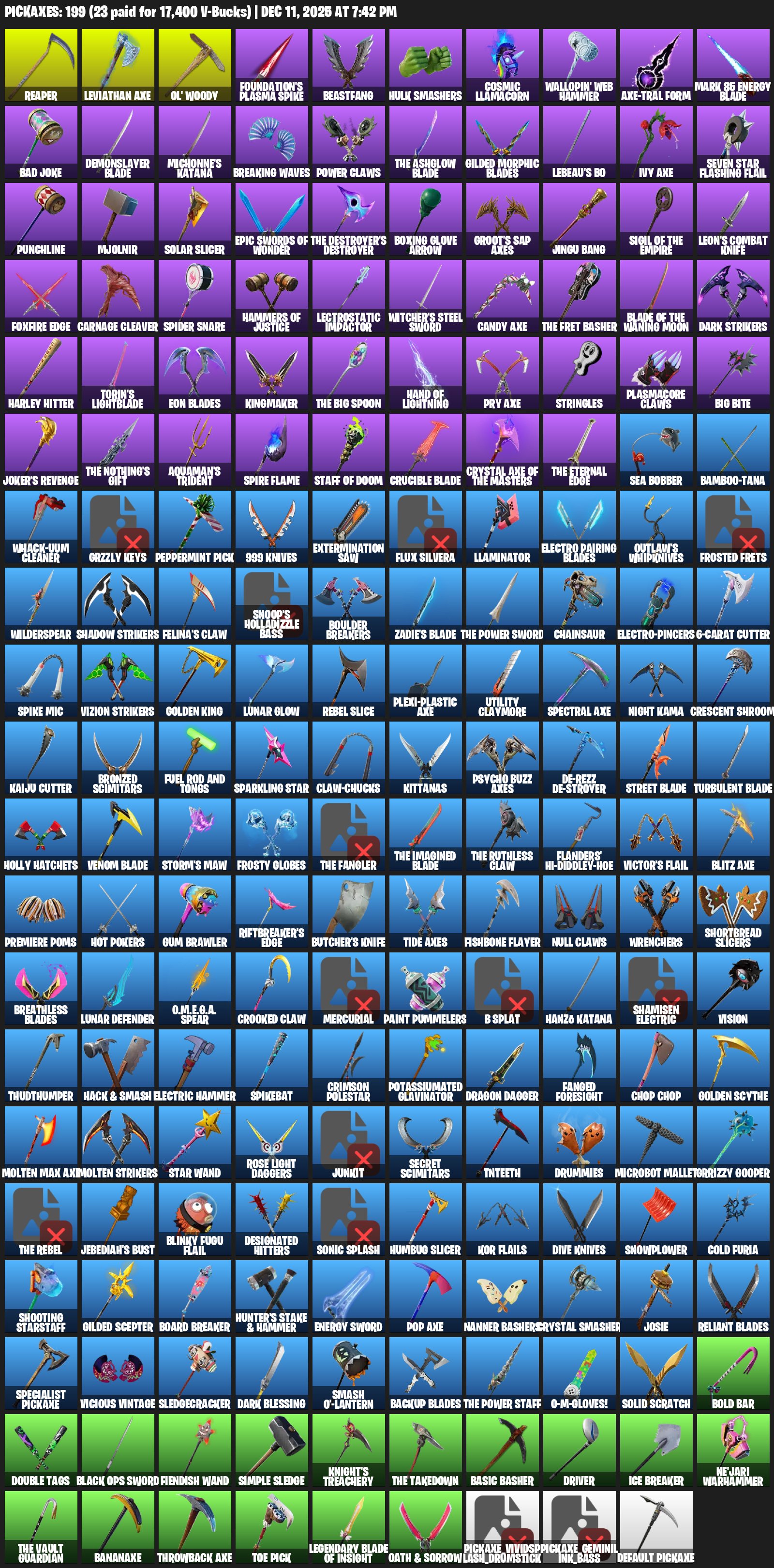 🎨 172 скина | 🌟 Fortnite аккаунт