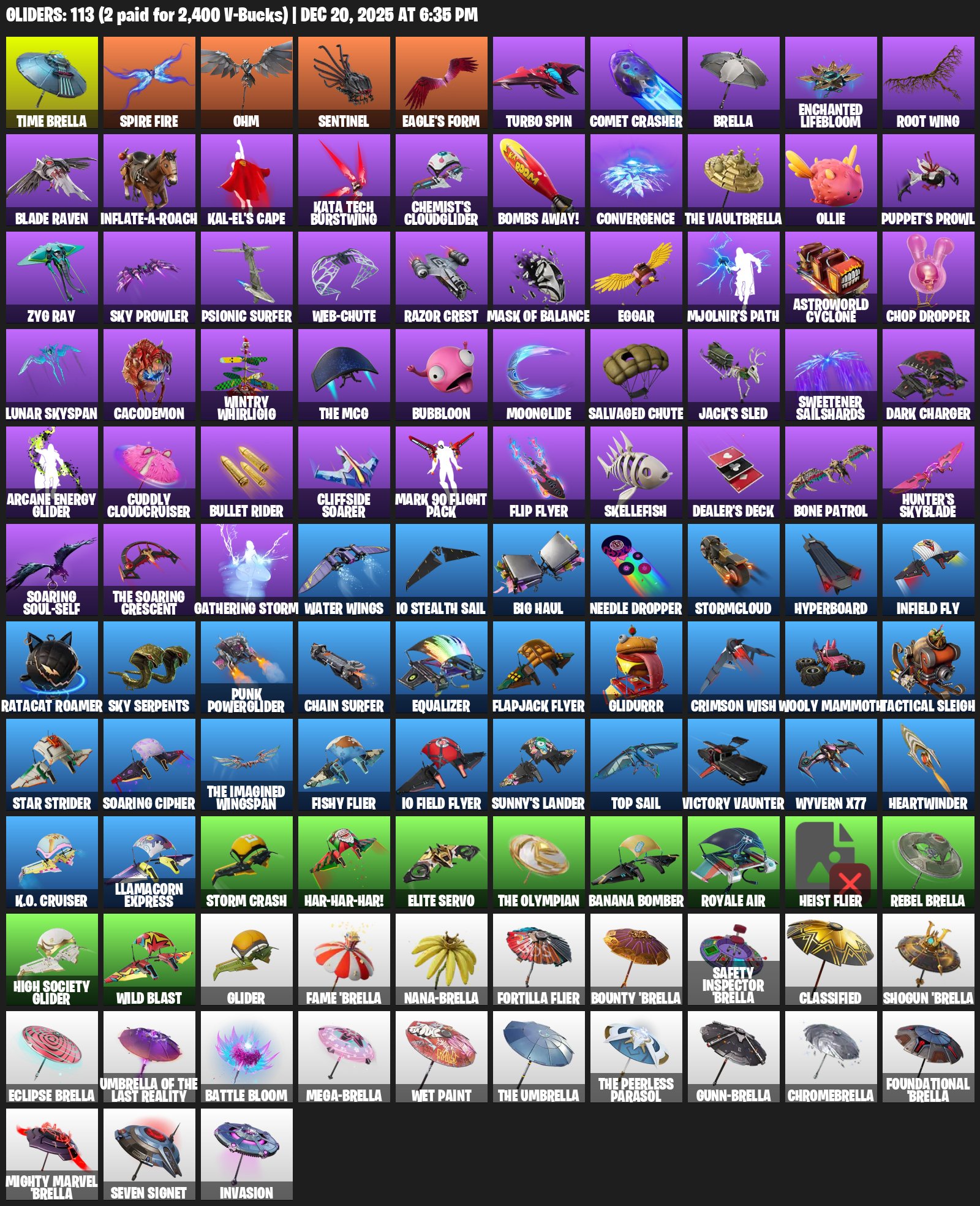 🎨 185 skins | 🌟 Fortnite account