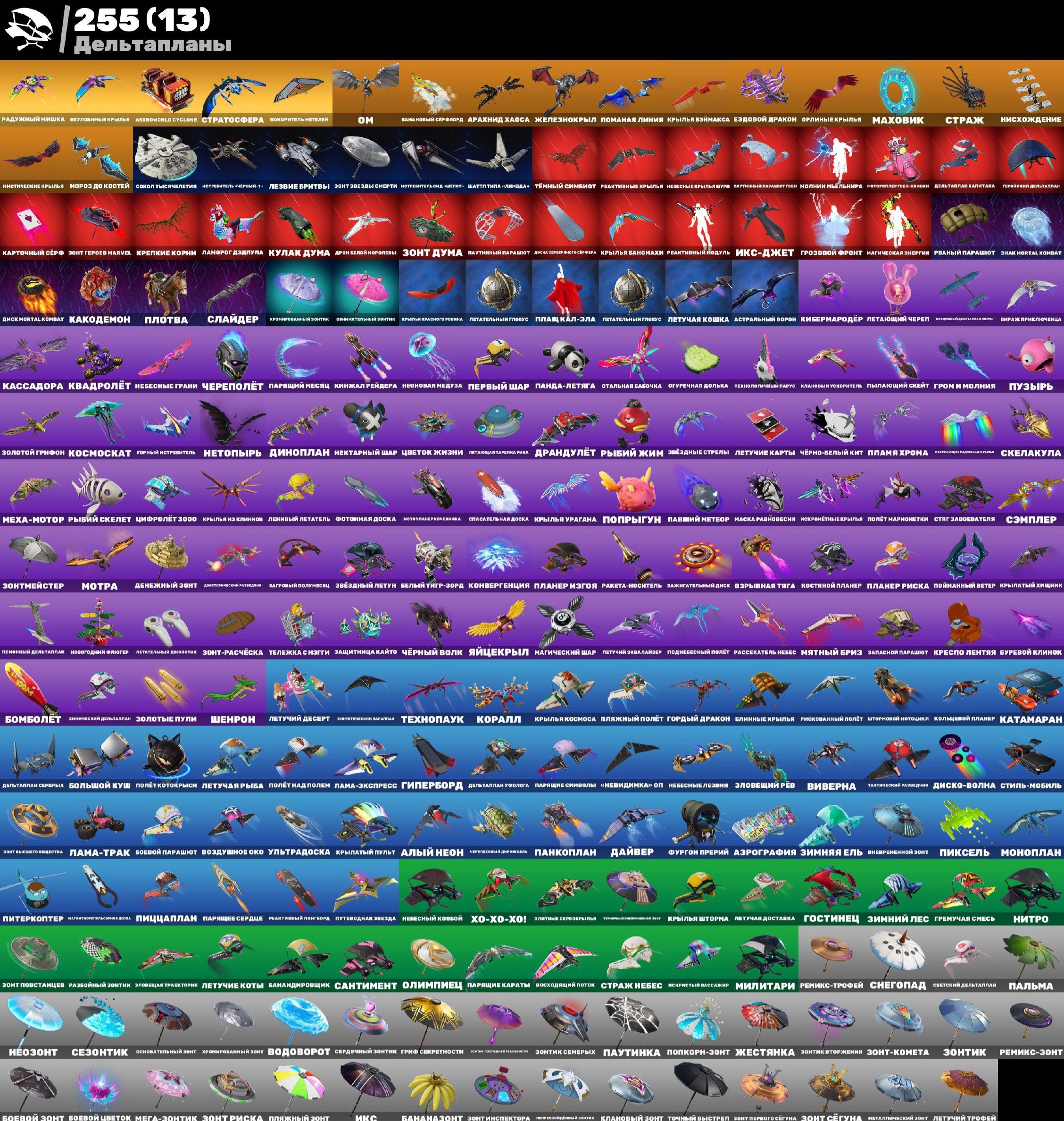 🎨 330 скинов | 🌟 Fortnite аккаунт