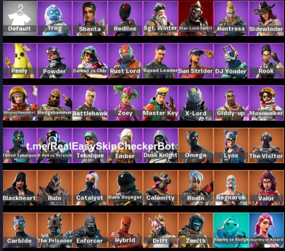 🎨 50 скінів | 🌟 Fortnite акаунт