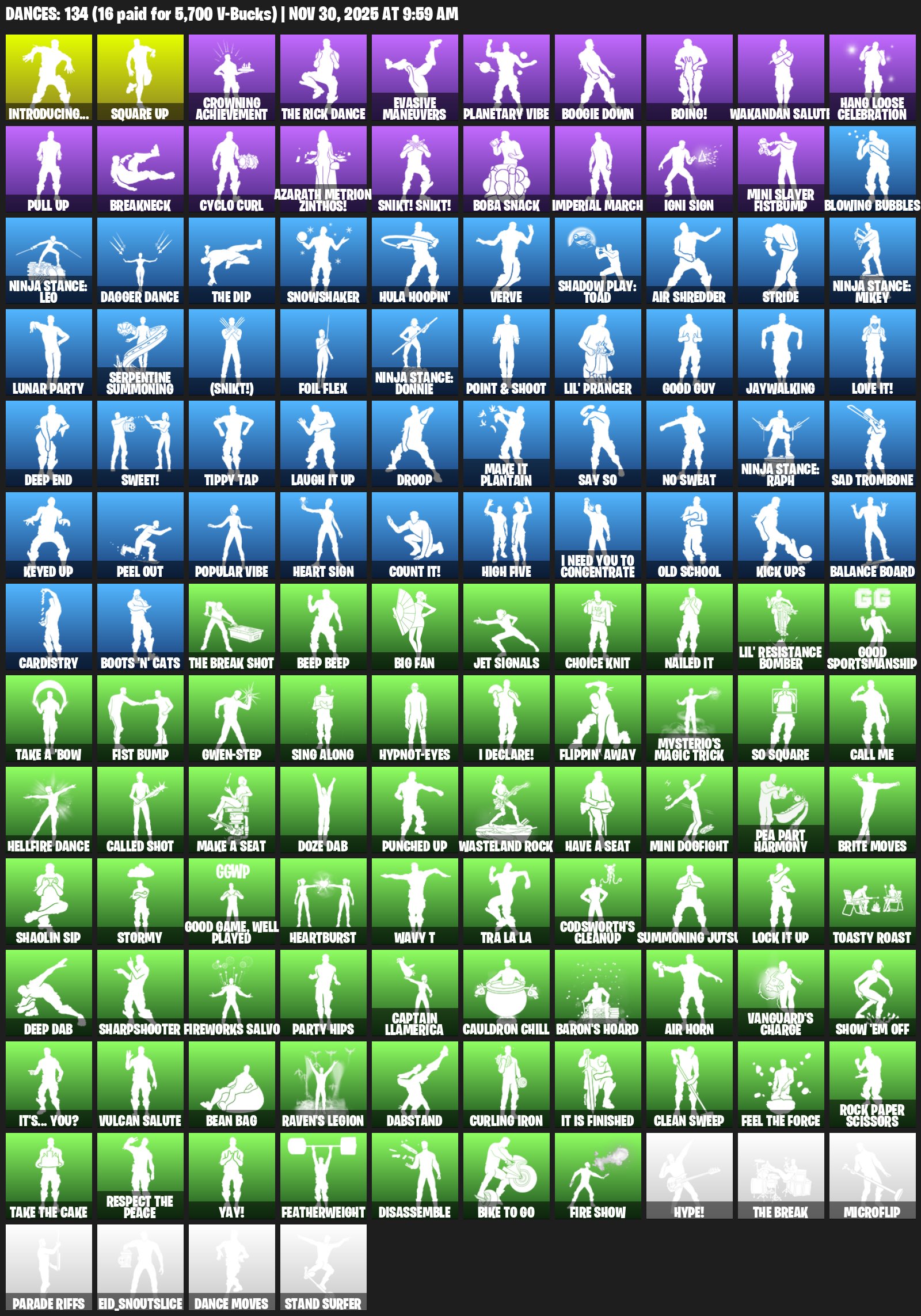 🎨 130 skins | 🌟 Fortnite account