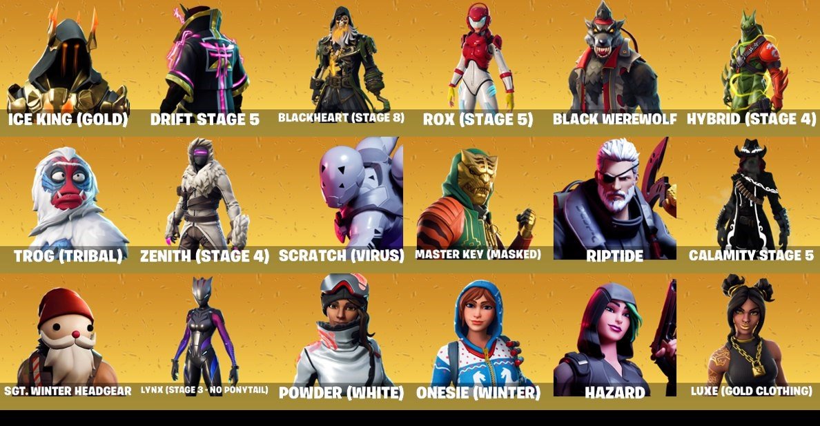 🎨 73 скина | 🌟 Fortnite аккаунт