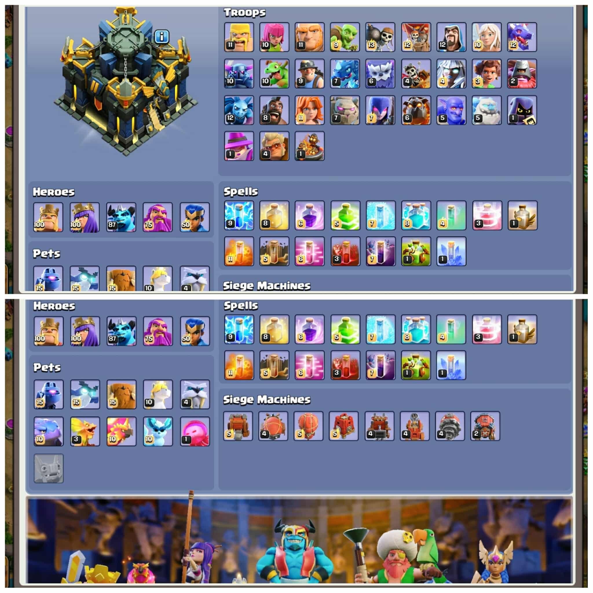 🏰 Clash of Clans акаунт | 17 ратуша | Рівень 239