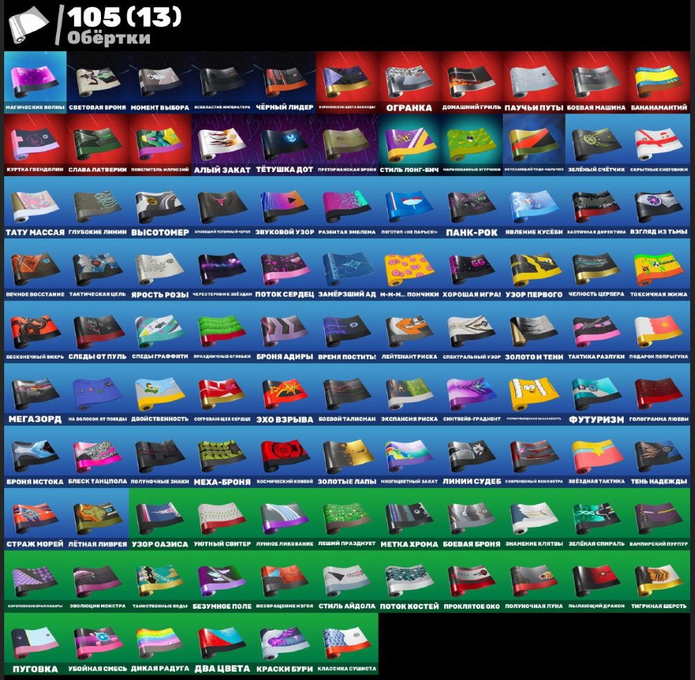 🎨 117 skins | 🌟 Fortnite account