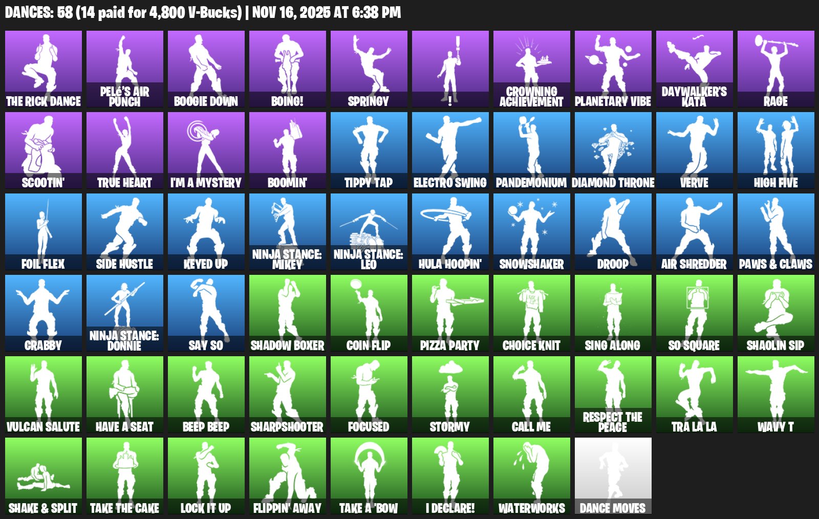 🎨 58 скінів | 🌟 Fortnite акаунт