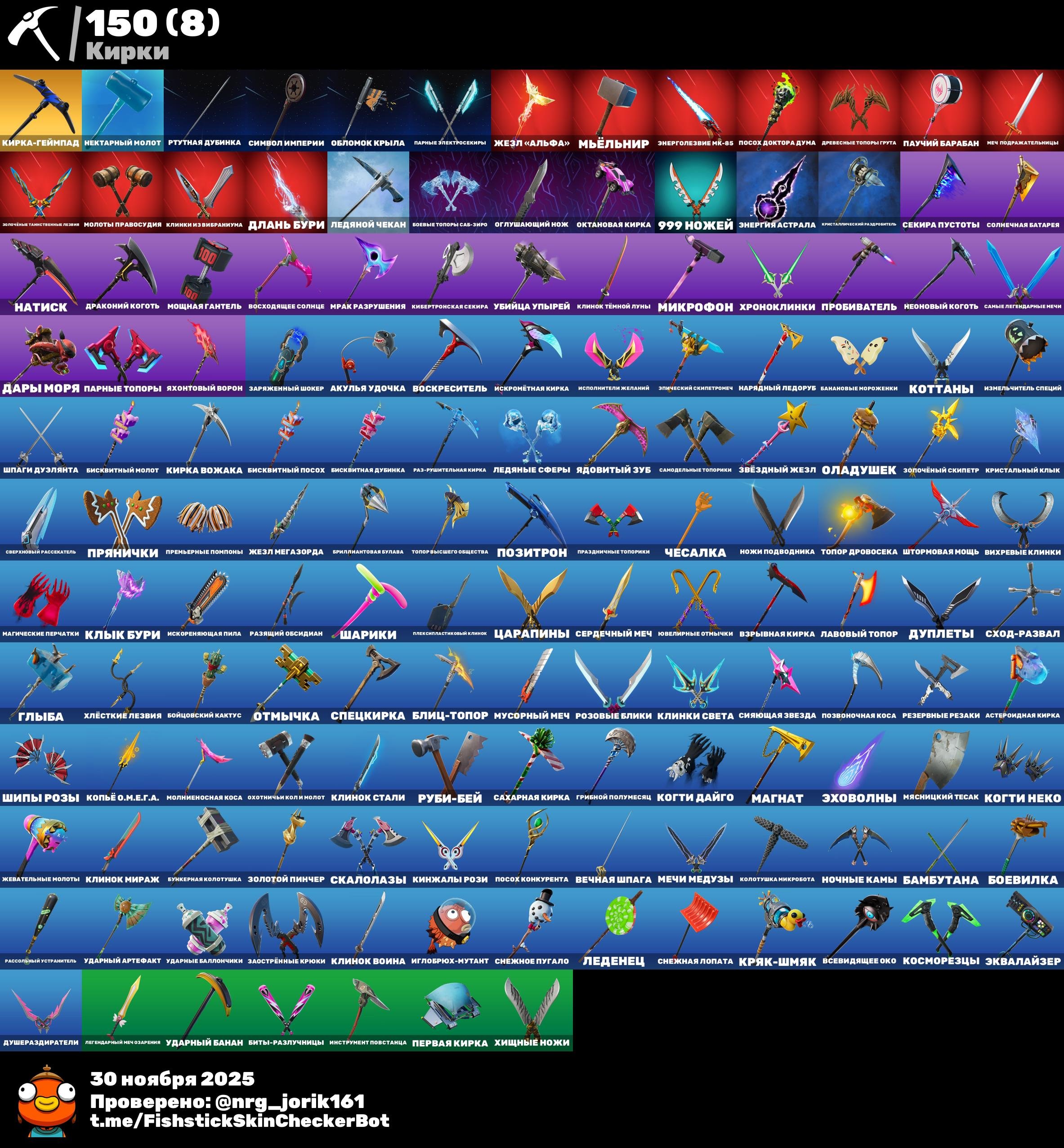 🎨 110 скінів | 🌟 Fortnite акаунт