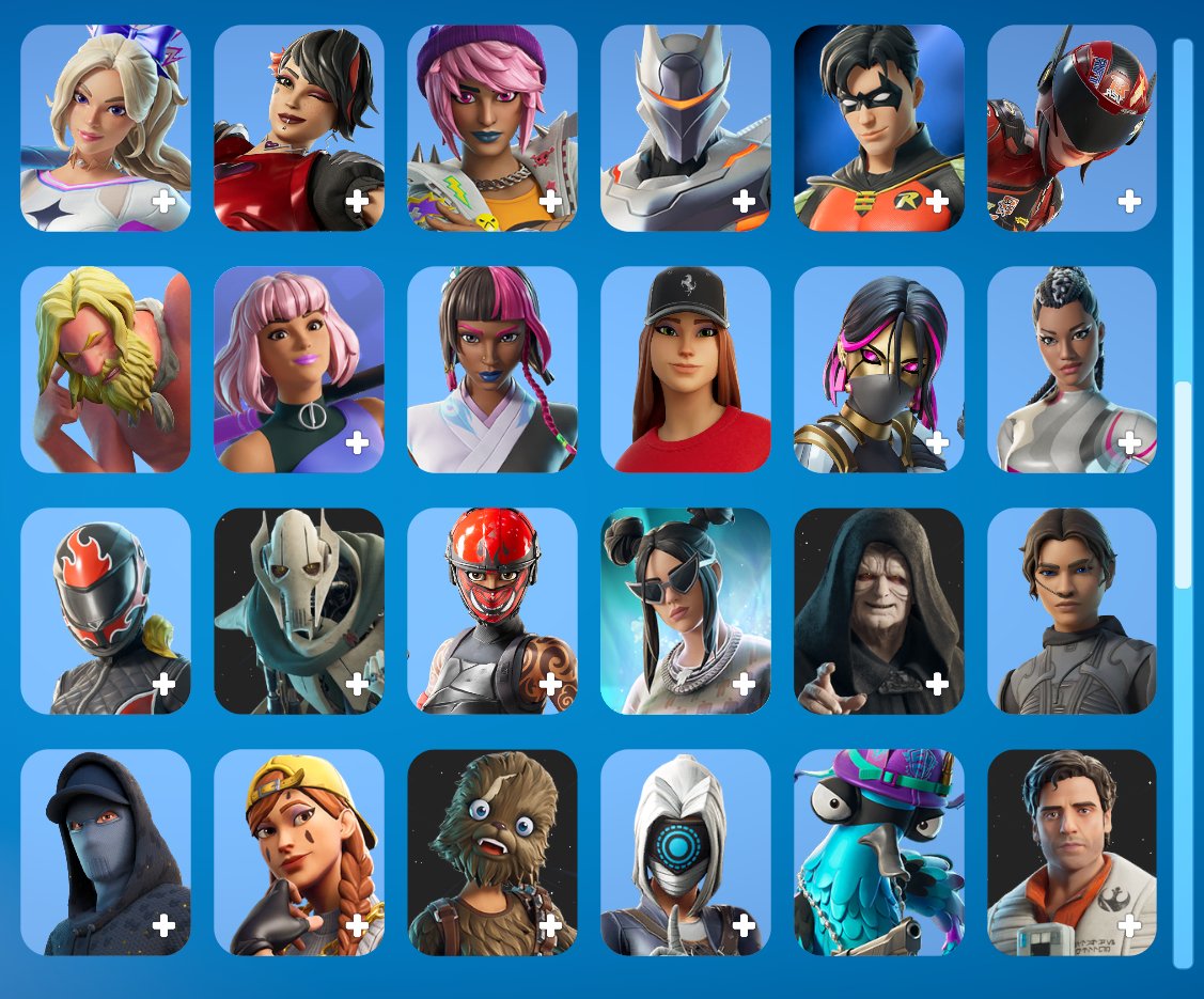 🎨 124 скіна | 🌟 Fortnite акаунт