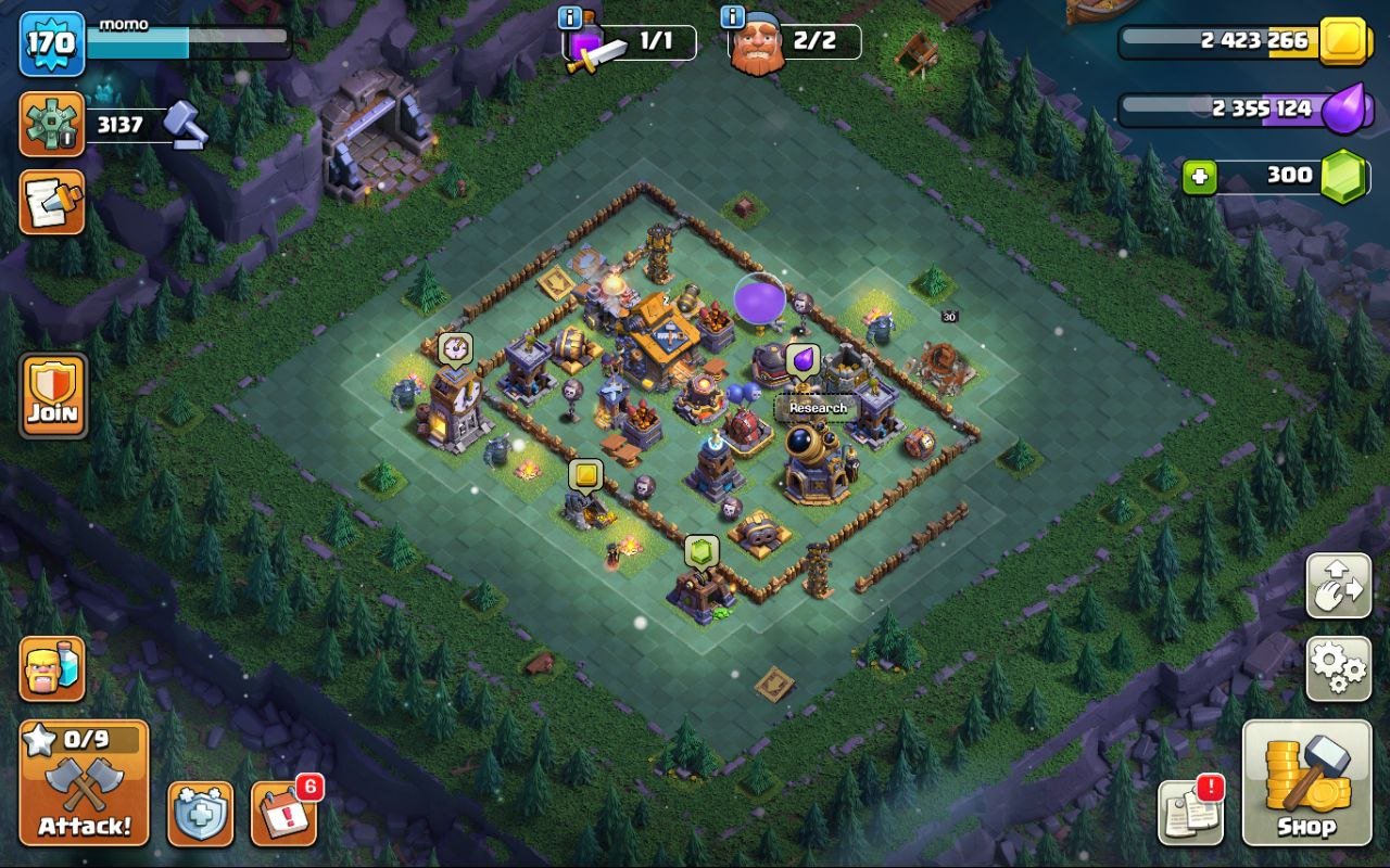 🏰 Clash of Clans акаунт | Ратуша 15 рівень | Уровень 170