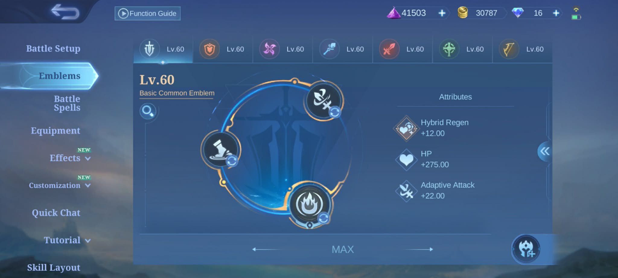 🎮 Mobile Legends account | Mythic | 122 heroes | 194 skins