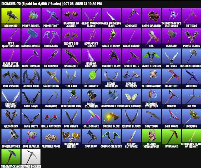 🎨 93 скіна | 🌟 Fortnite акаунт