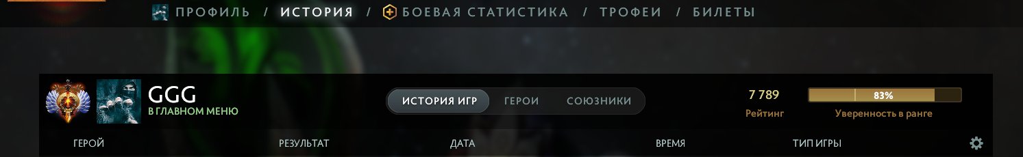 🏅 MMR 7790 | 🕒 1100 hours | 🛡 12000
