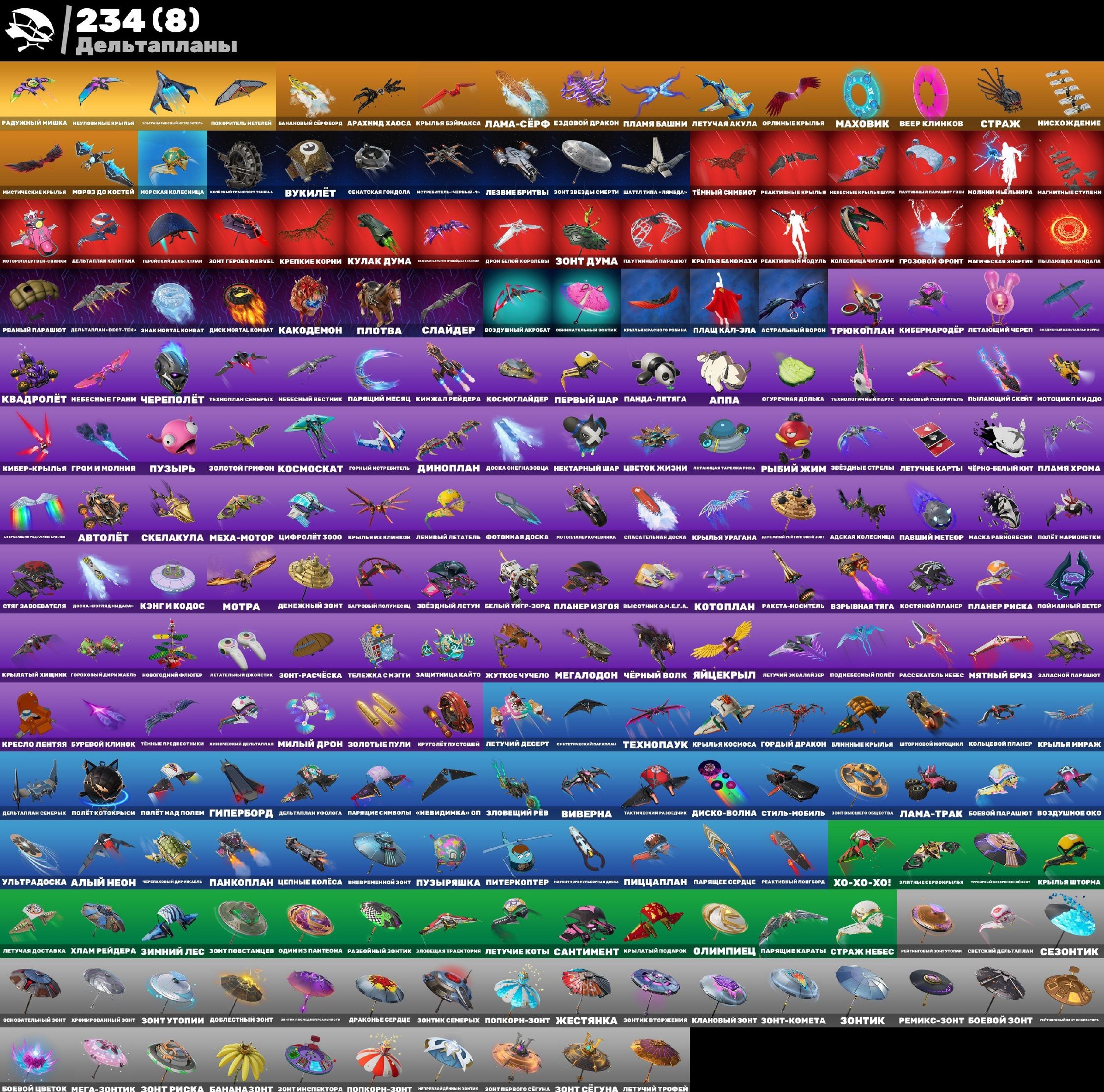 🎨 334 skins | 🌟 Fortnite account