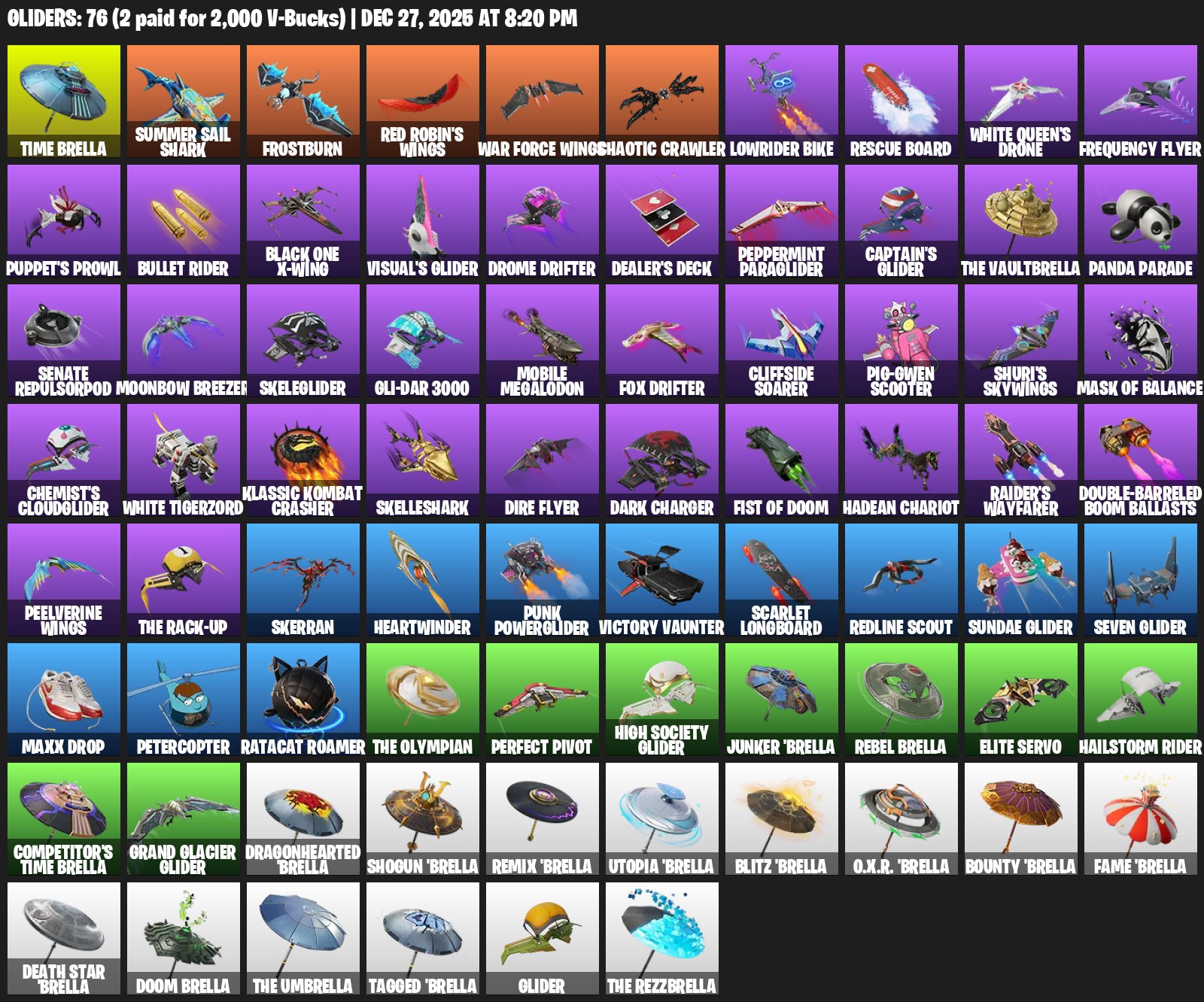 🎨 59 скинов | 🌟 Fortnite аккаунт