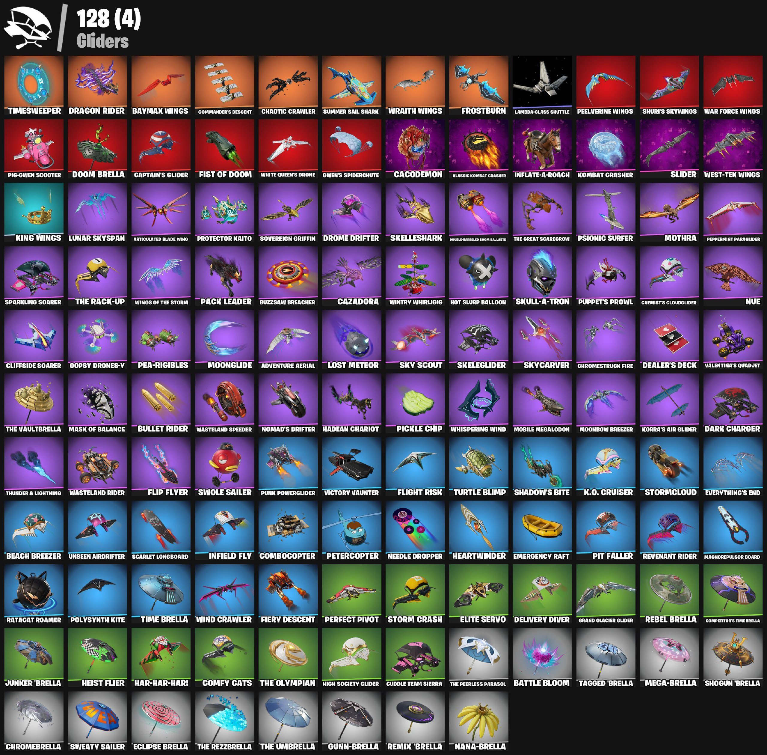 🎨 166 skins | 🌟 Fortnite account