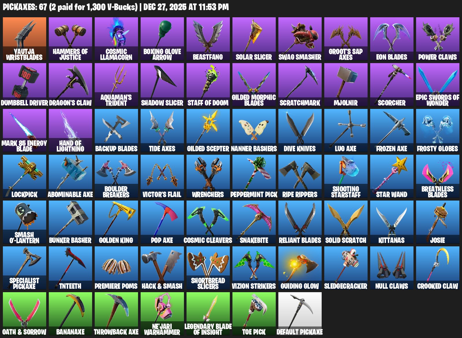 🎨 61 скин | 🌟 Fortnite аккаунт