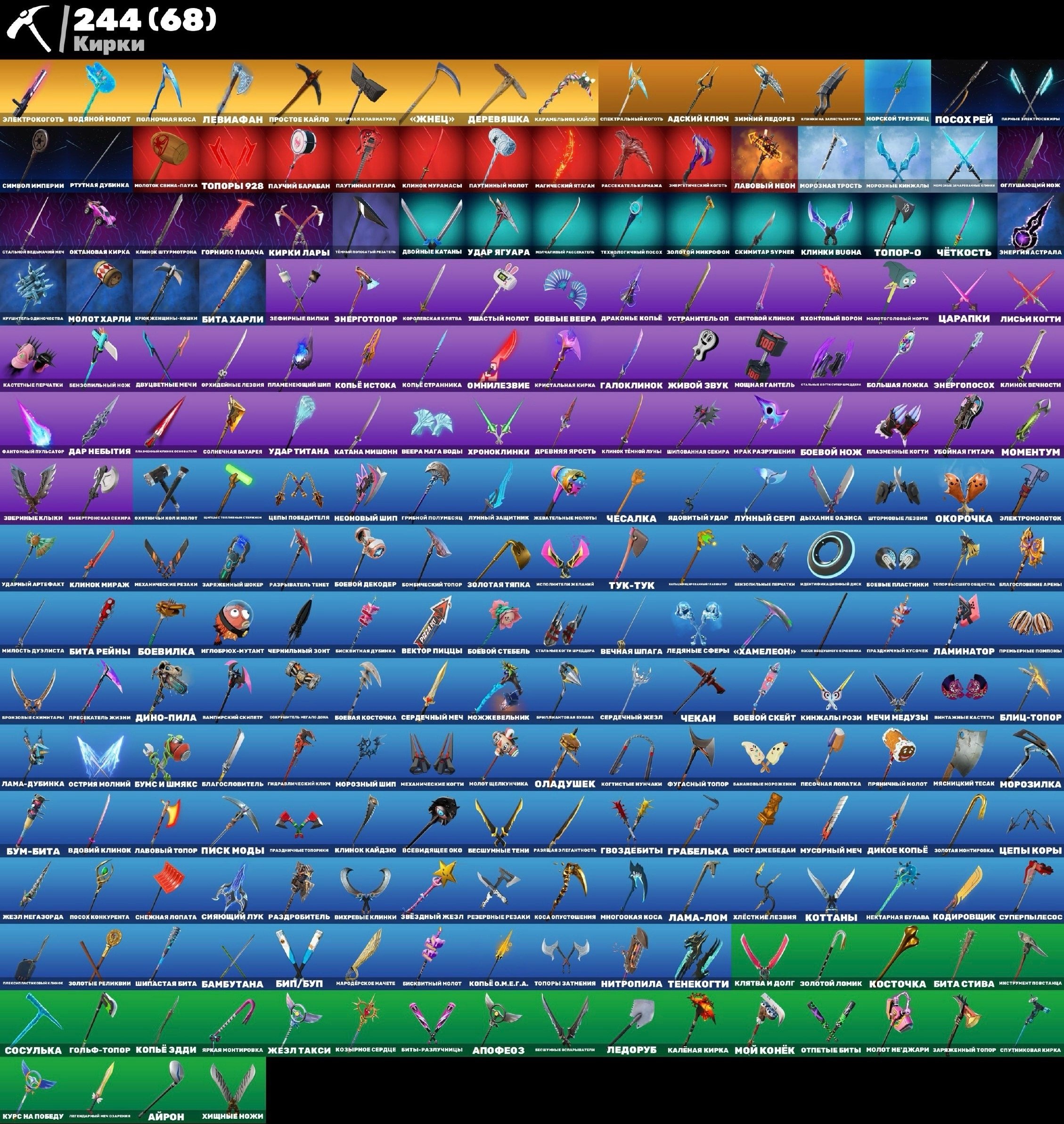 🎨 309 skins | 🌟 Fortnite account