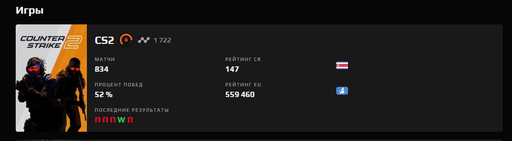 🏆 CS PRIME | 🎯 FACEIT LVL 8 | 🕒 1200 hours — Ready for Matches