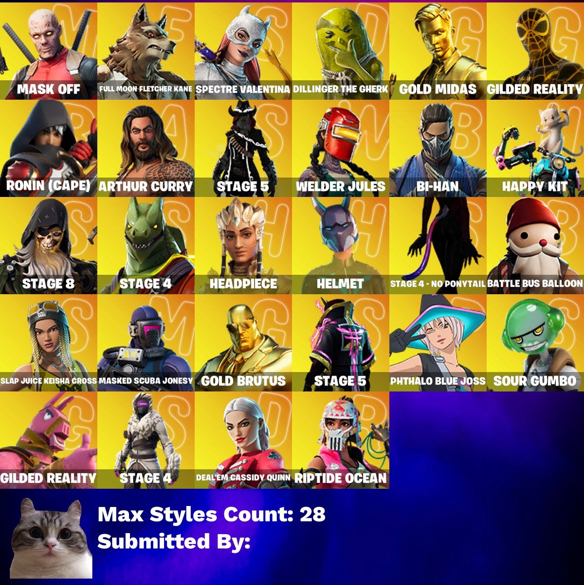 🎨 141 skins | 🌟 Fortnite account
