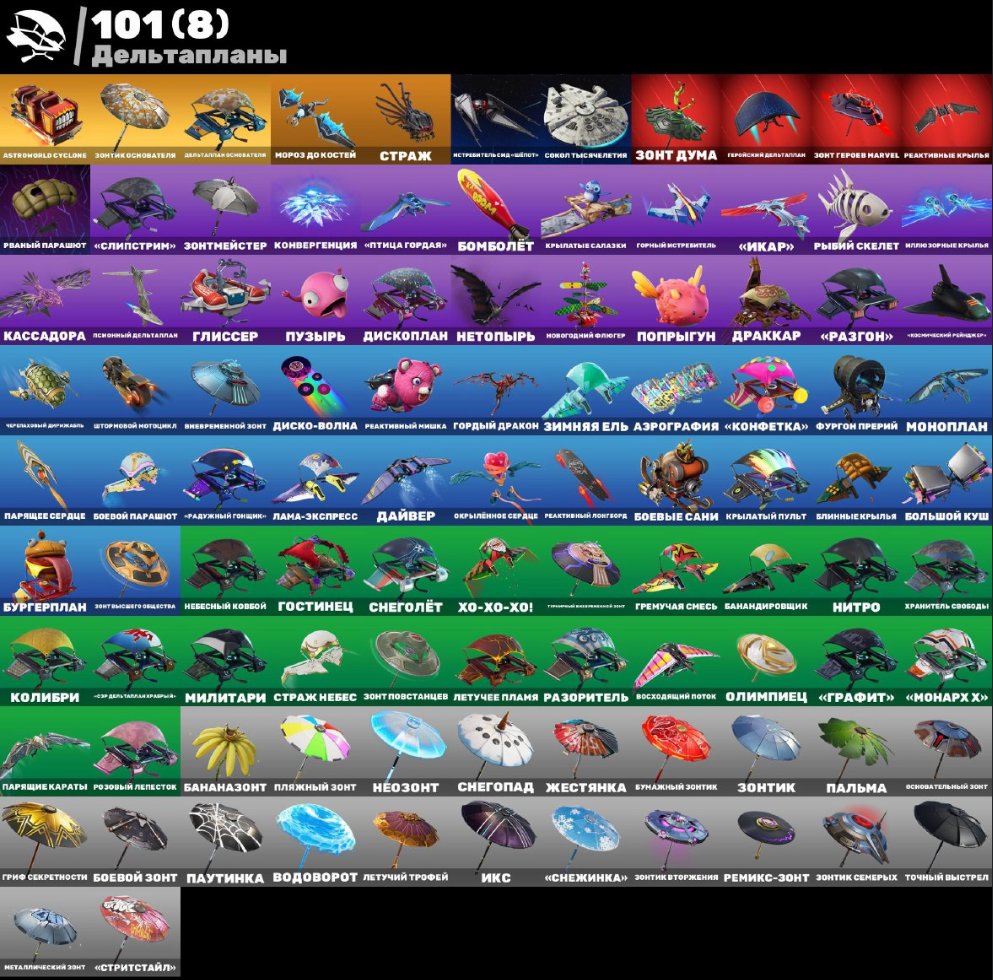 🎨 86 скінів | 🌟 Fortnite акаунт