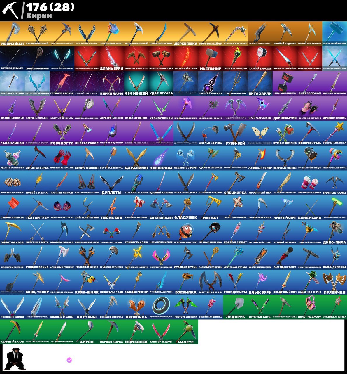 🎨 124 skins | 🌟 Fortnite account