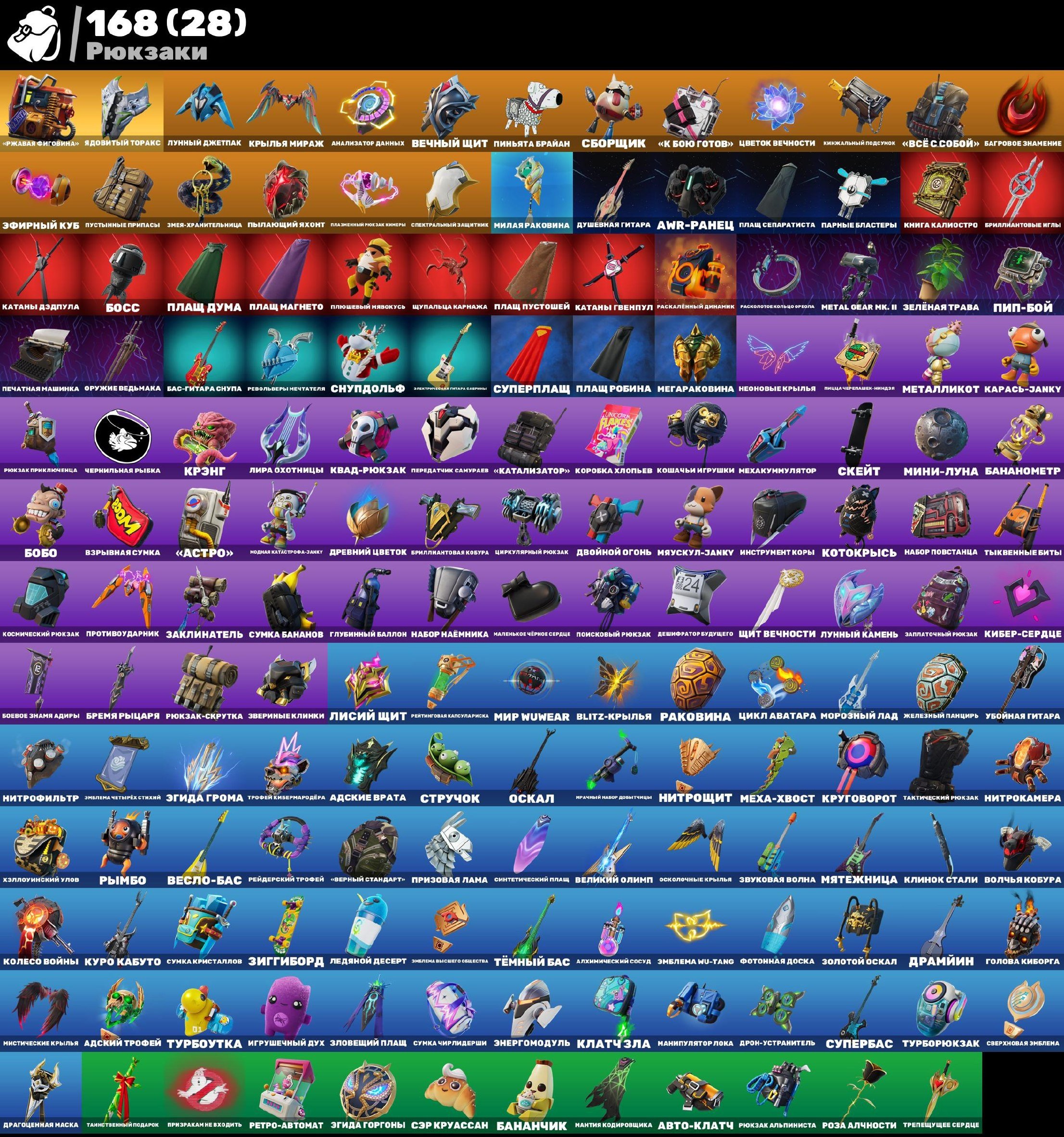 🎨 121 skins | 🌟 Fortnite account