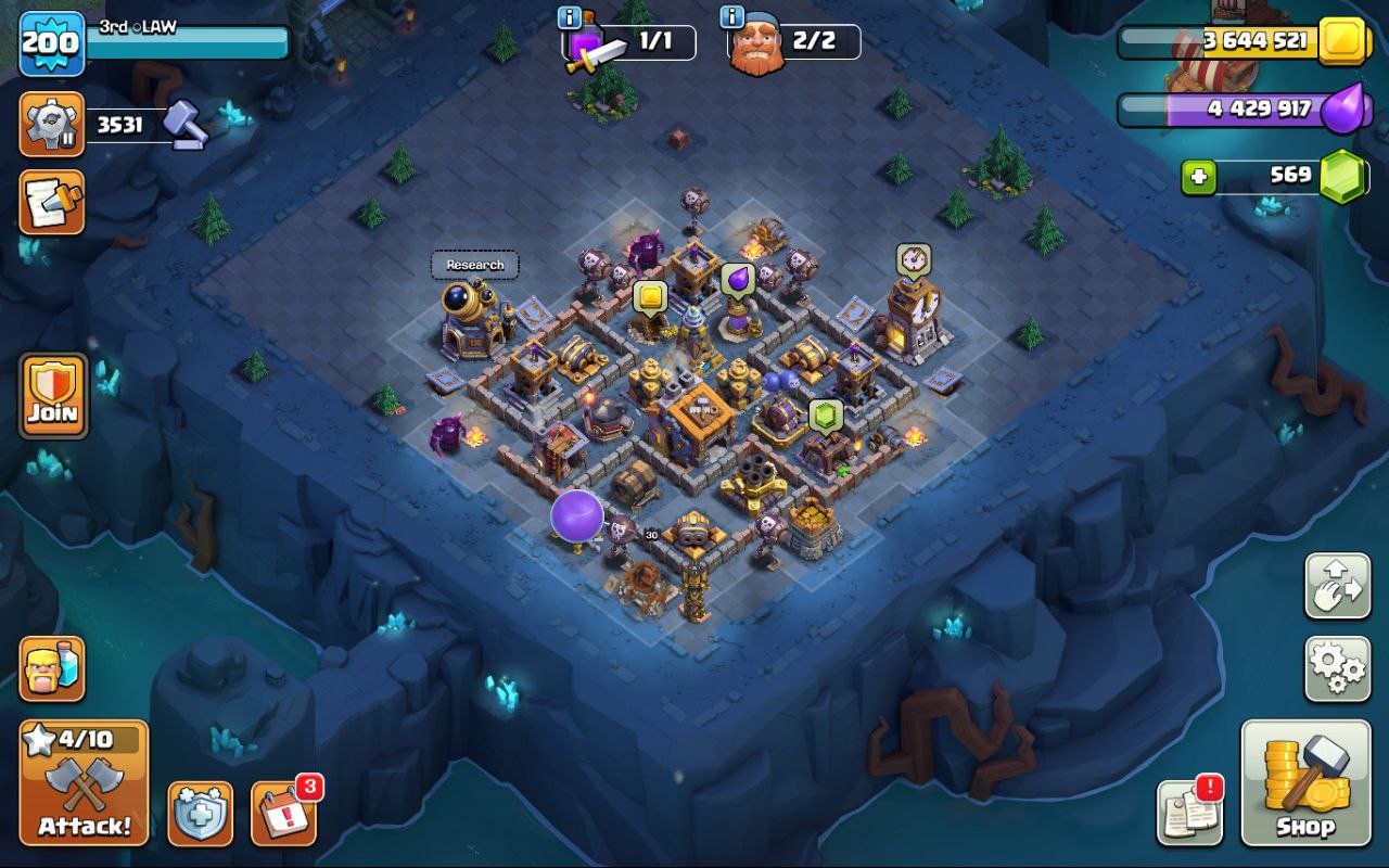 🏰 Clash of Clans акаунт | Ратуша 14 рівень | Рівень 200