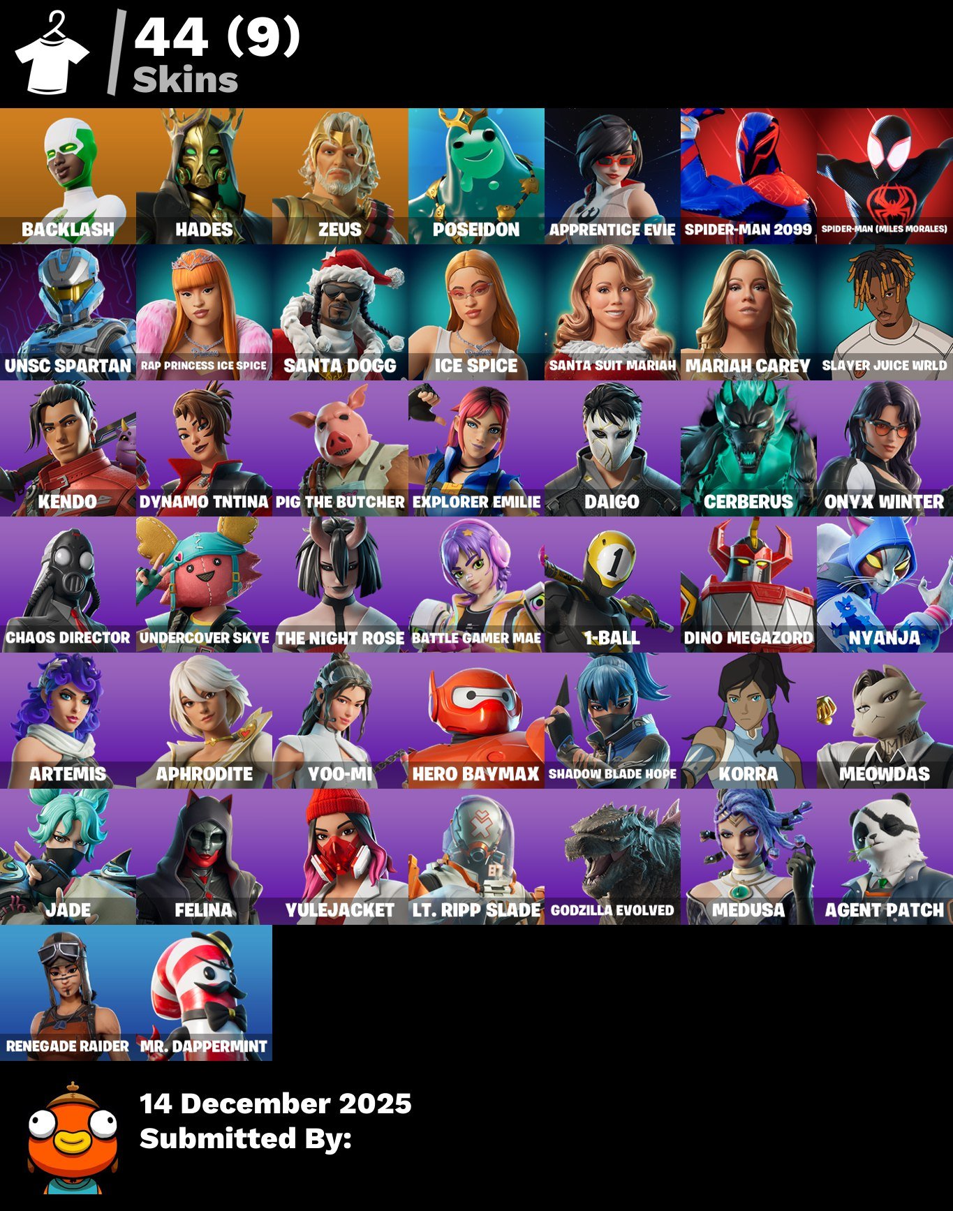 🎨 44 skins | 🌟 Fortnite account