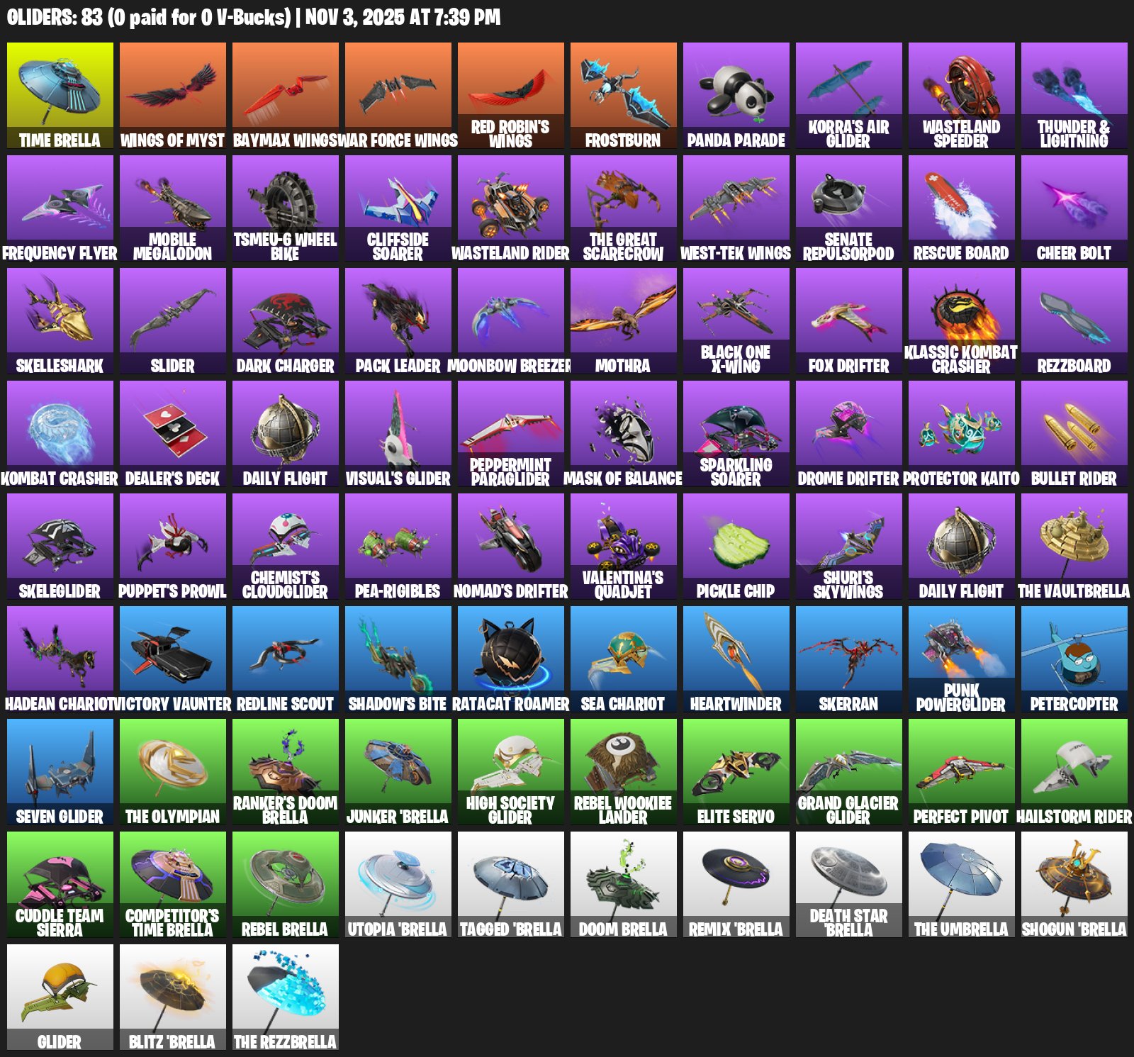 🎨 79 skins | 🌟 Fortnite account