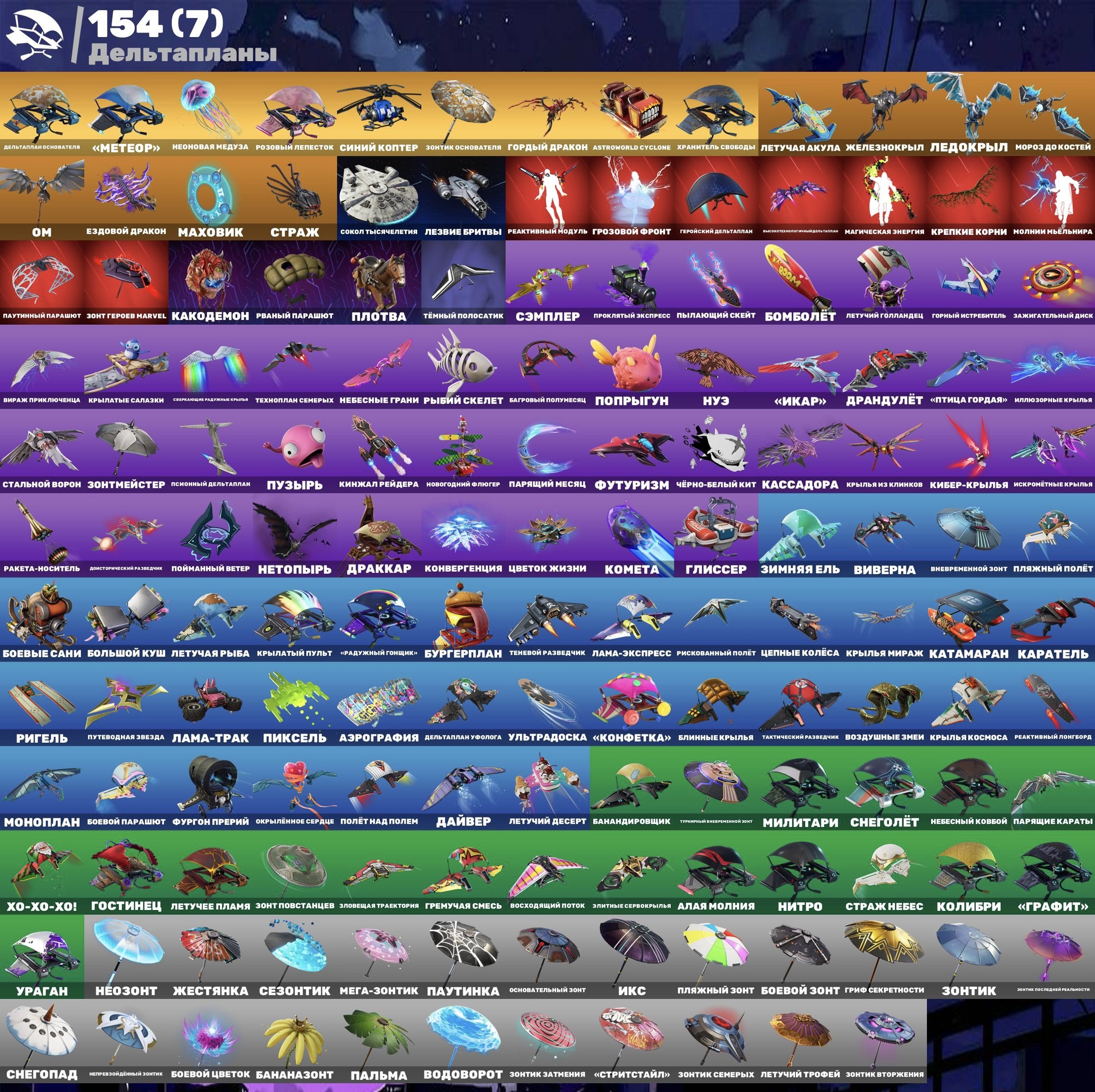 🎨 188 skins | 🌟 Fortnite account