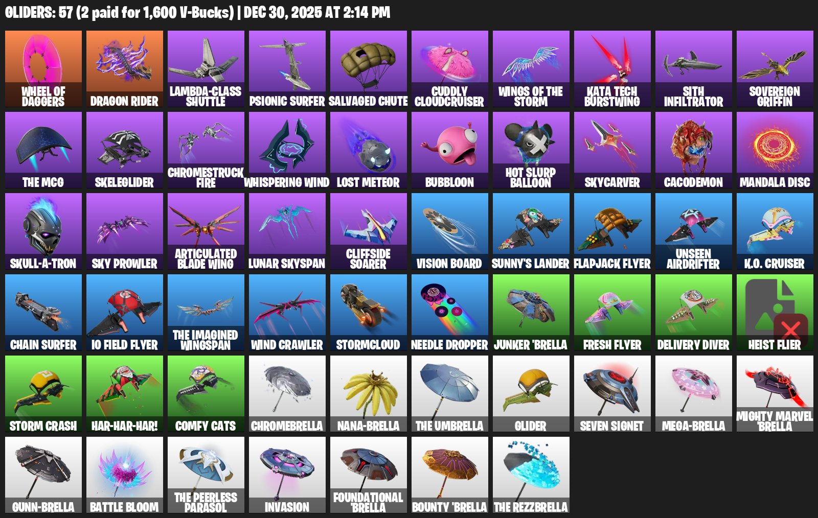 🎨 55 скінів | 🌟 Fortnite акаунт