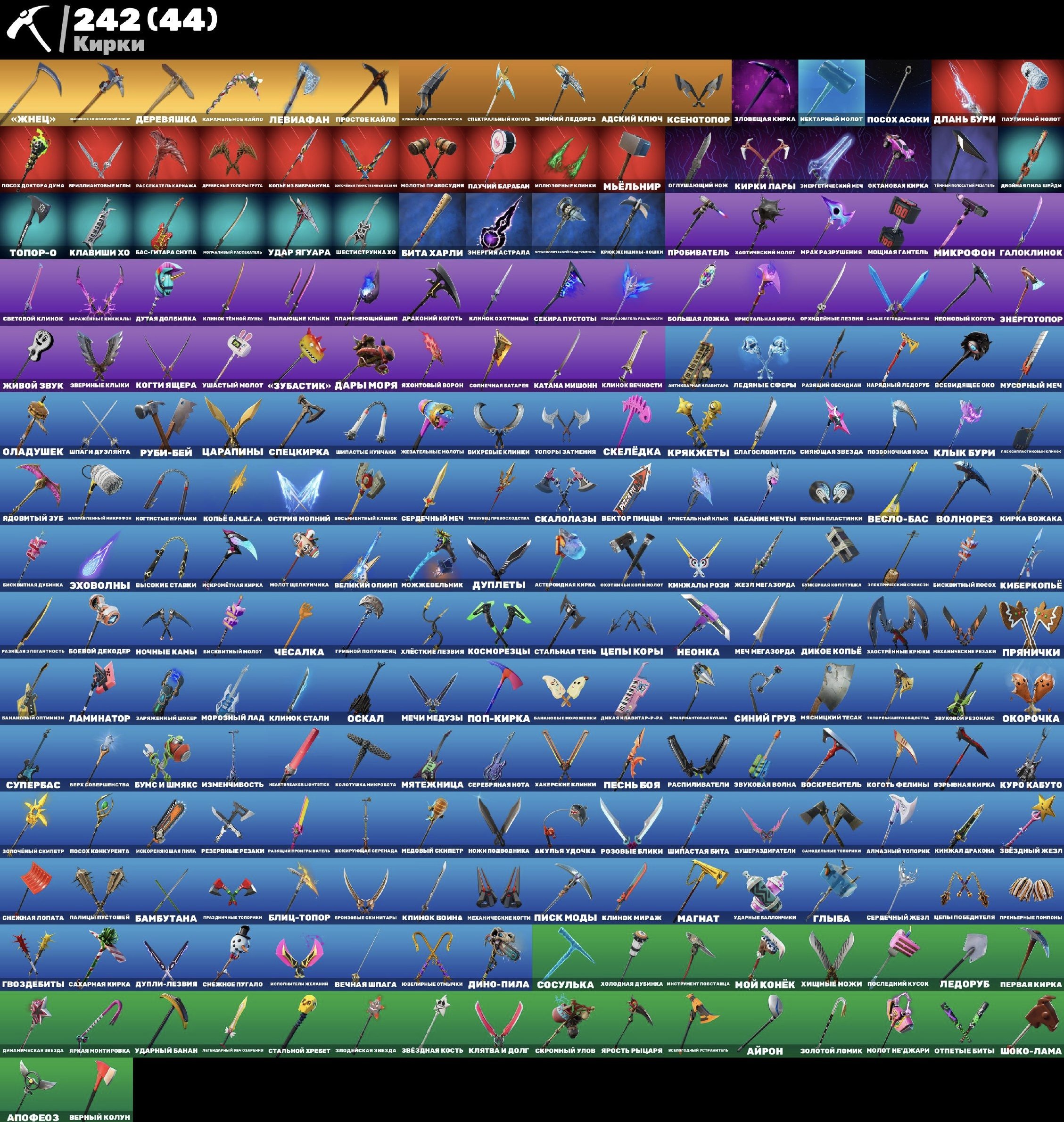 🎨 422 скінів | 🌟 Fortnite акаунт