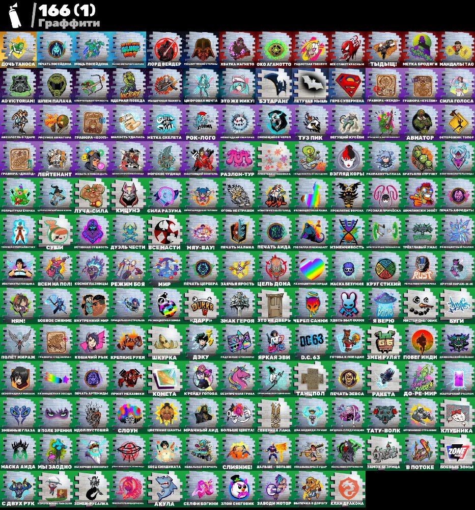 🎨 133 скина | 🌟 Fortnite аккаунт