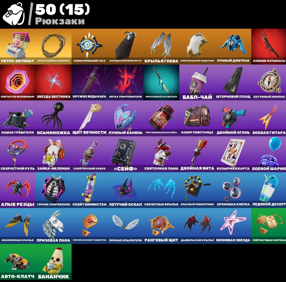 🎨 36 скінів | 🌟 Fortnite акаунт