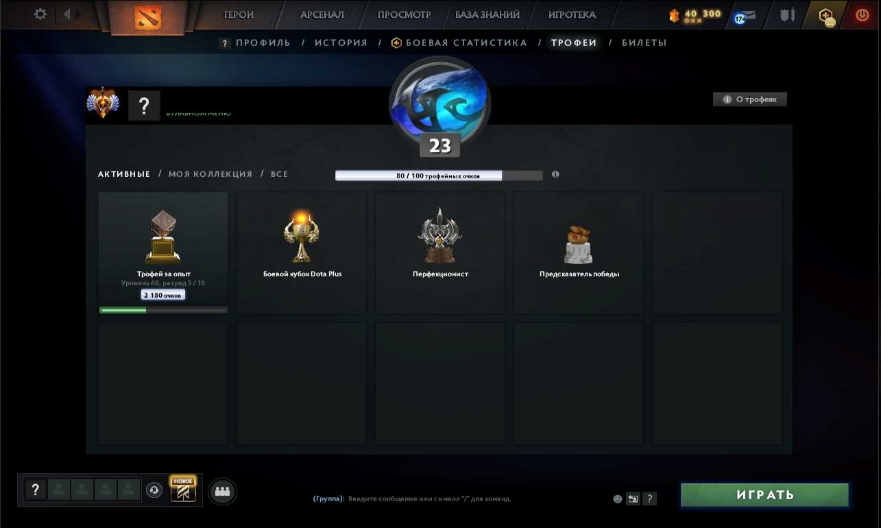 🏅 MMR 7448 | 🕒 175 годин | 🛡 12000