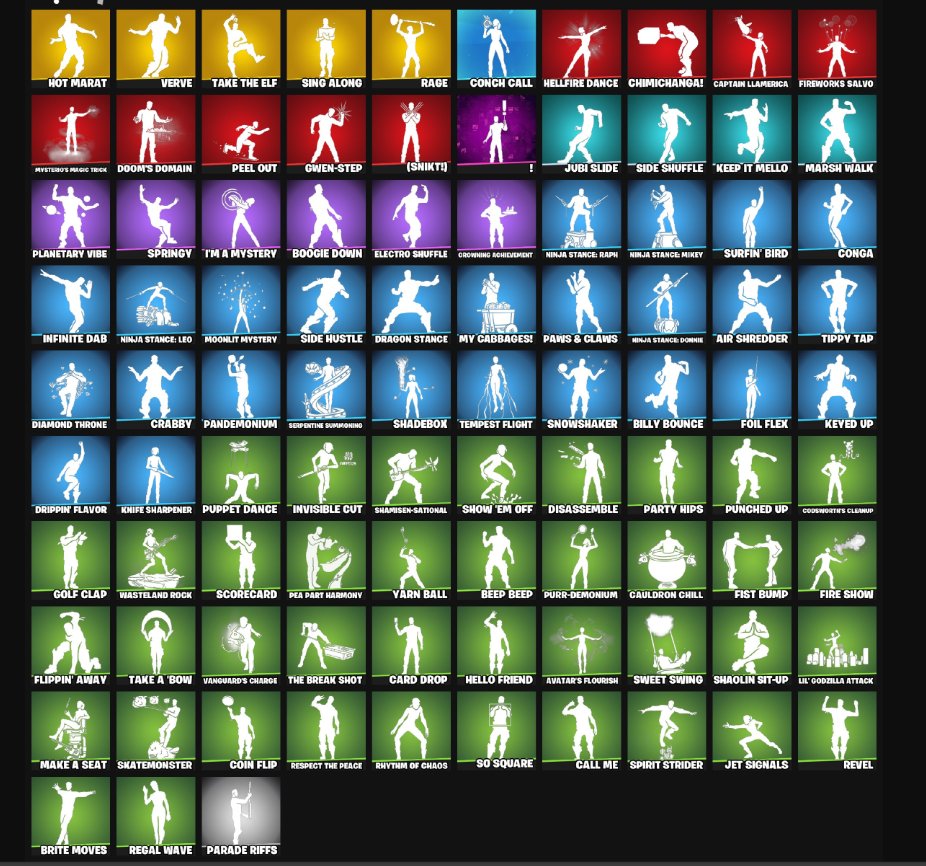 💖【72 SKINS】💖DEADPOOL🌟IRIS🌟HYBRID🔱GOLD MIDAS🌟GOLD BRUTUS🌟PETER GRIFFIN 🔱