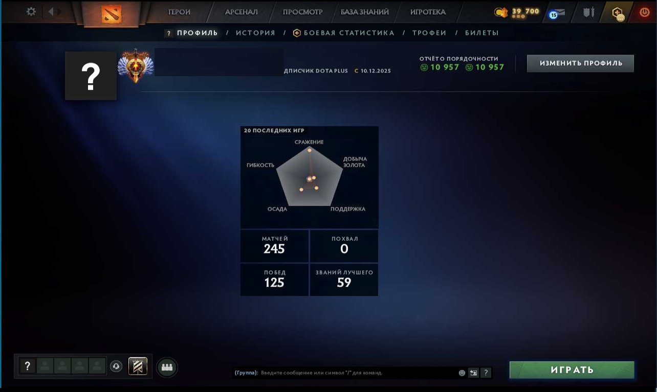 🏅 MMR 7024 | 🕒 180 hours | 🛡 11400