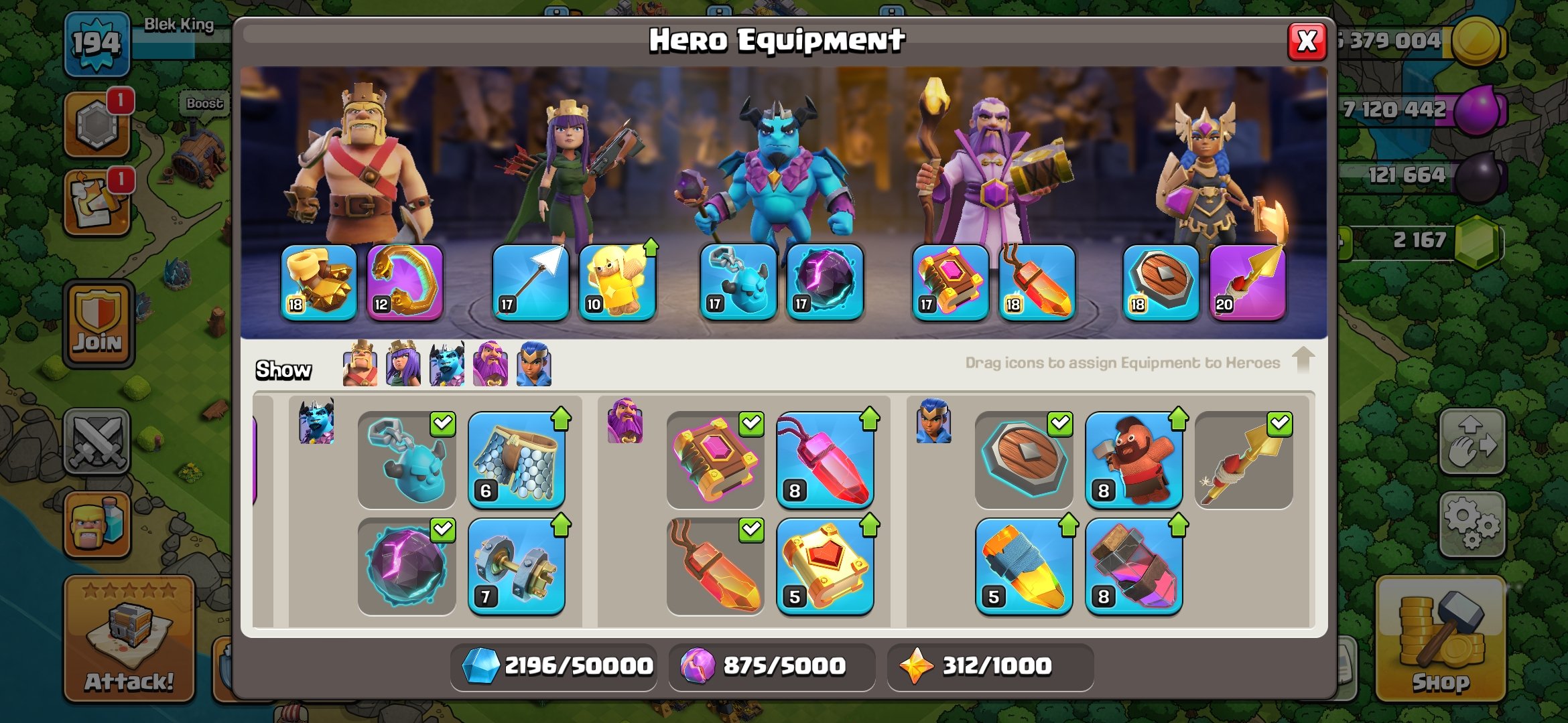 🏰 Clash of Clans акаунт | Ратуша 17 рівень | Уровень 0