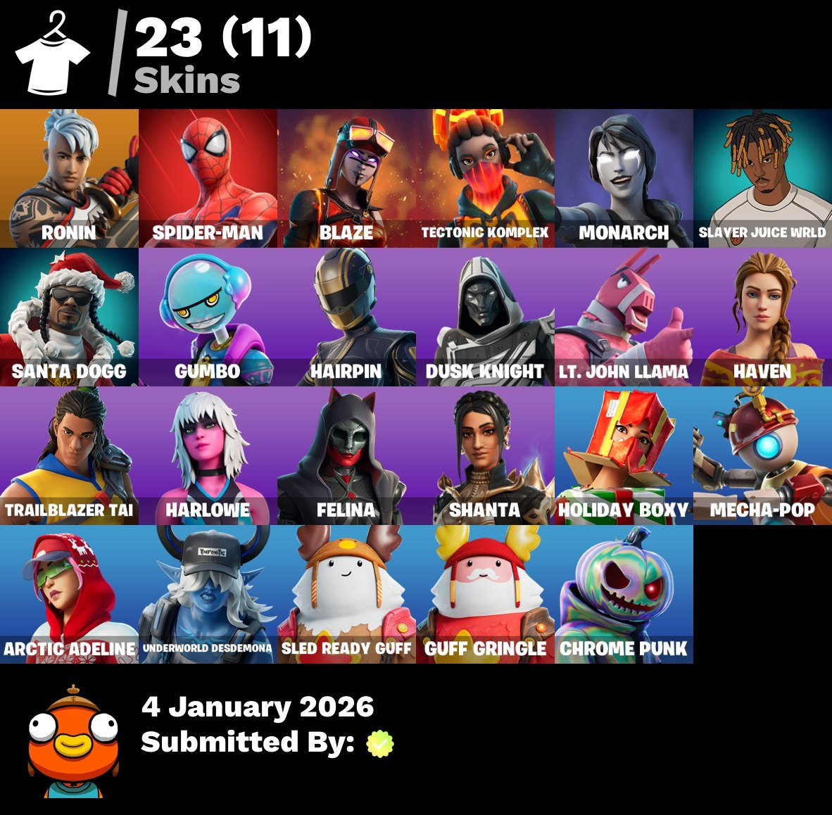 🎨 23 скіні | 🌟 Fortnite акаунт