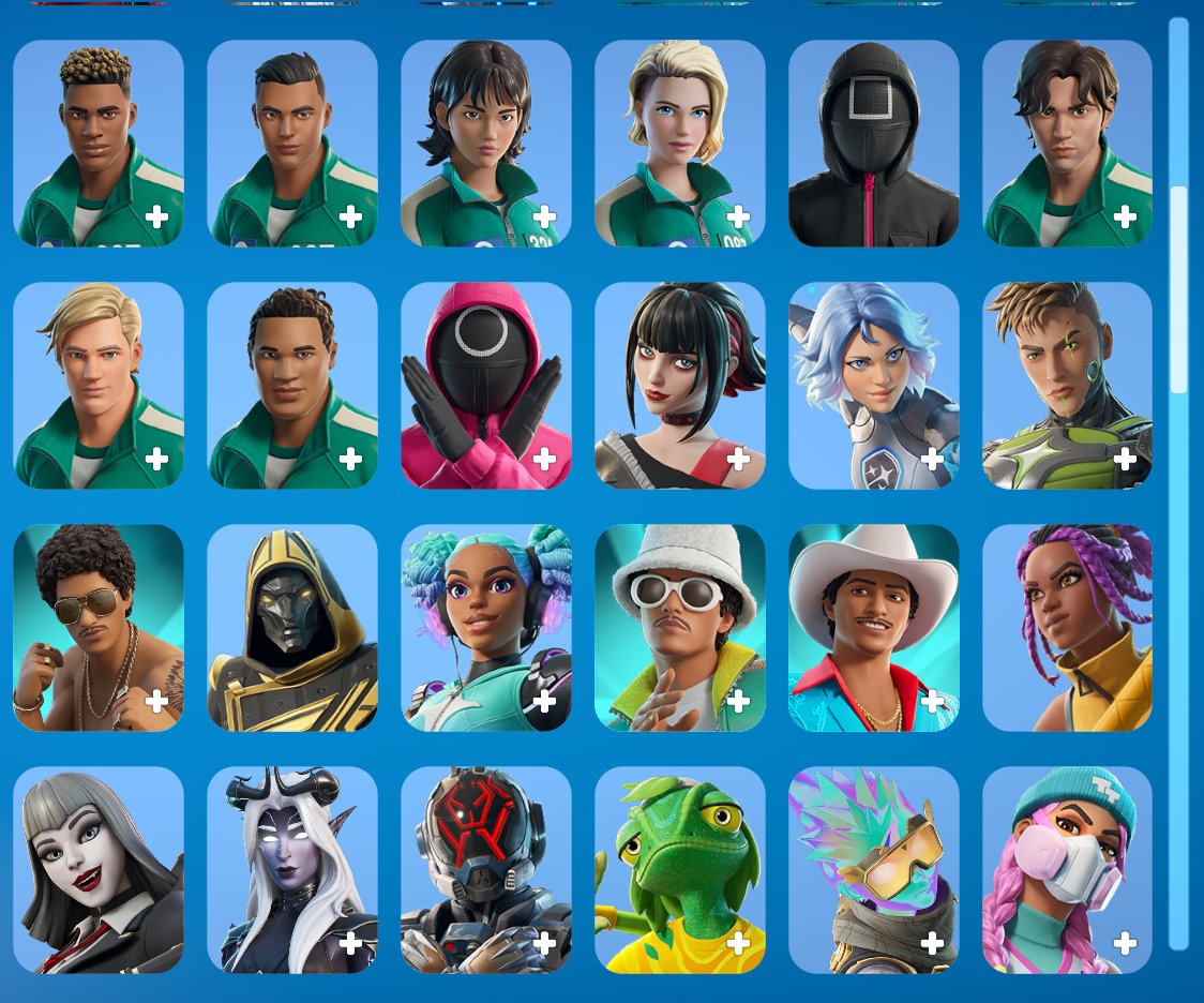 🎨 124 skins | 🌟 Fortnite account