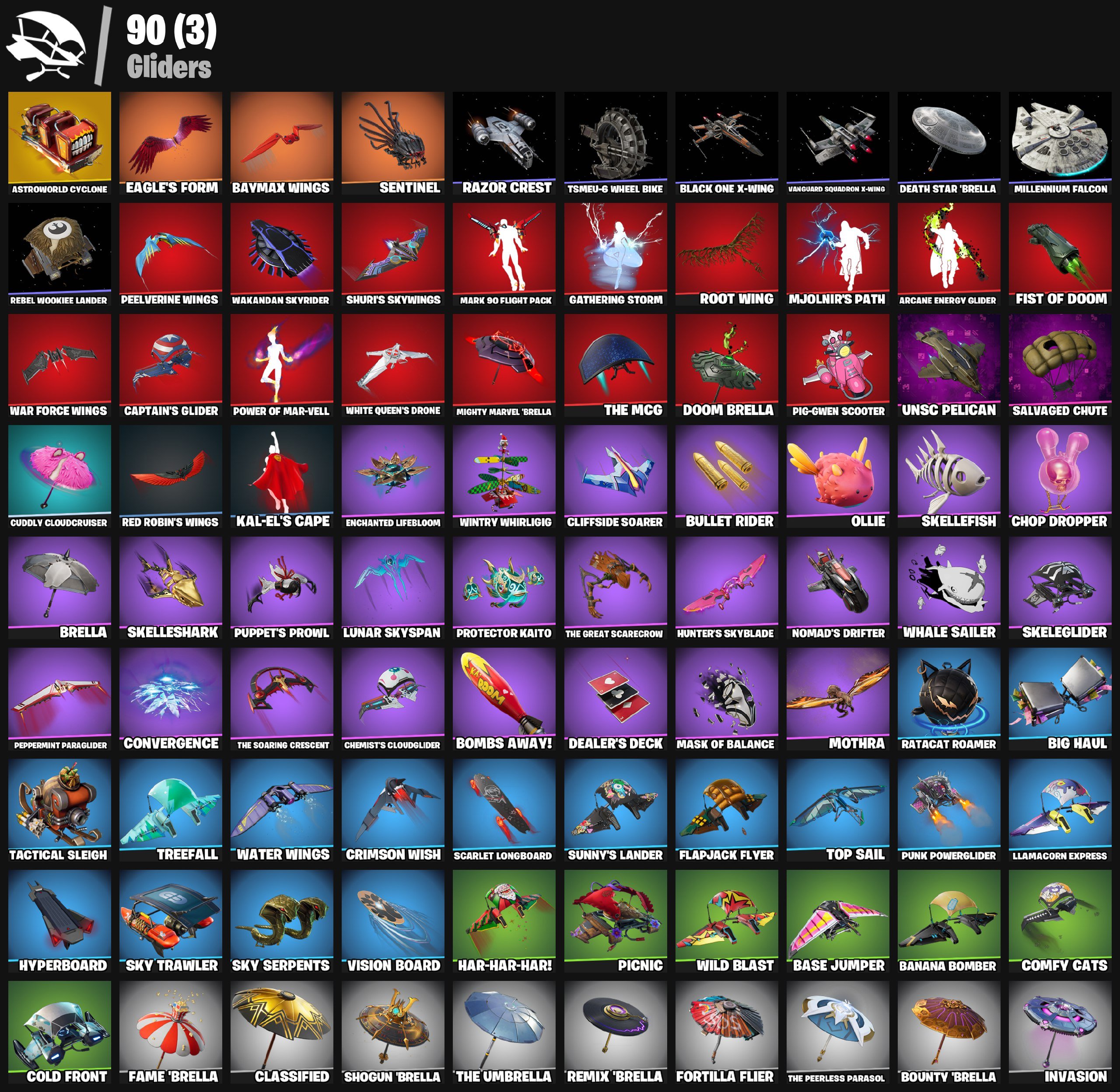 🎨 117 skins | 🌟 Fortnite account