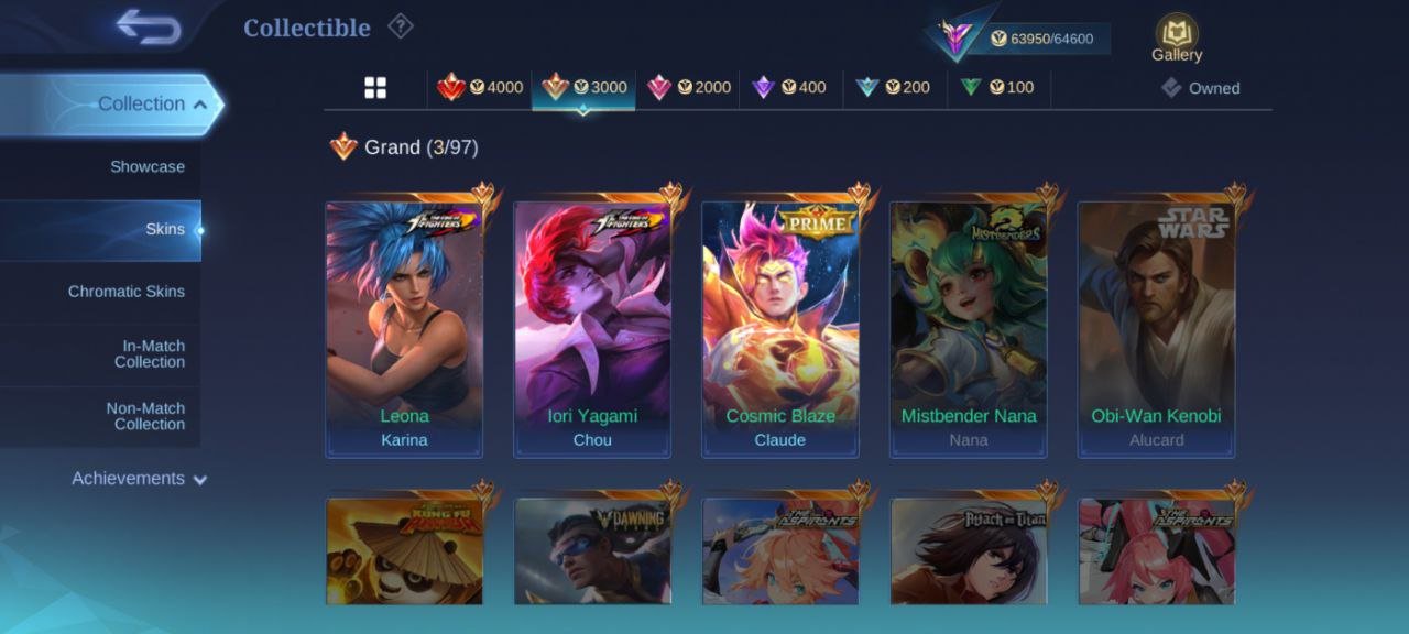 🎮 Mobile Legends аккаунт | Мифический Бессмертный | 110 героев | 243 облика