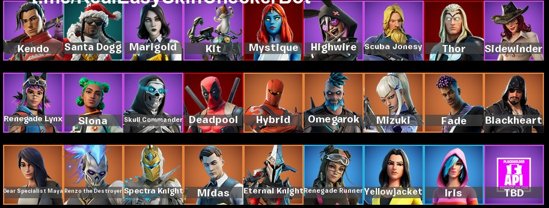 💖 65 skins | 🌟 Fortnite account