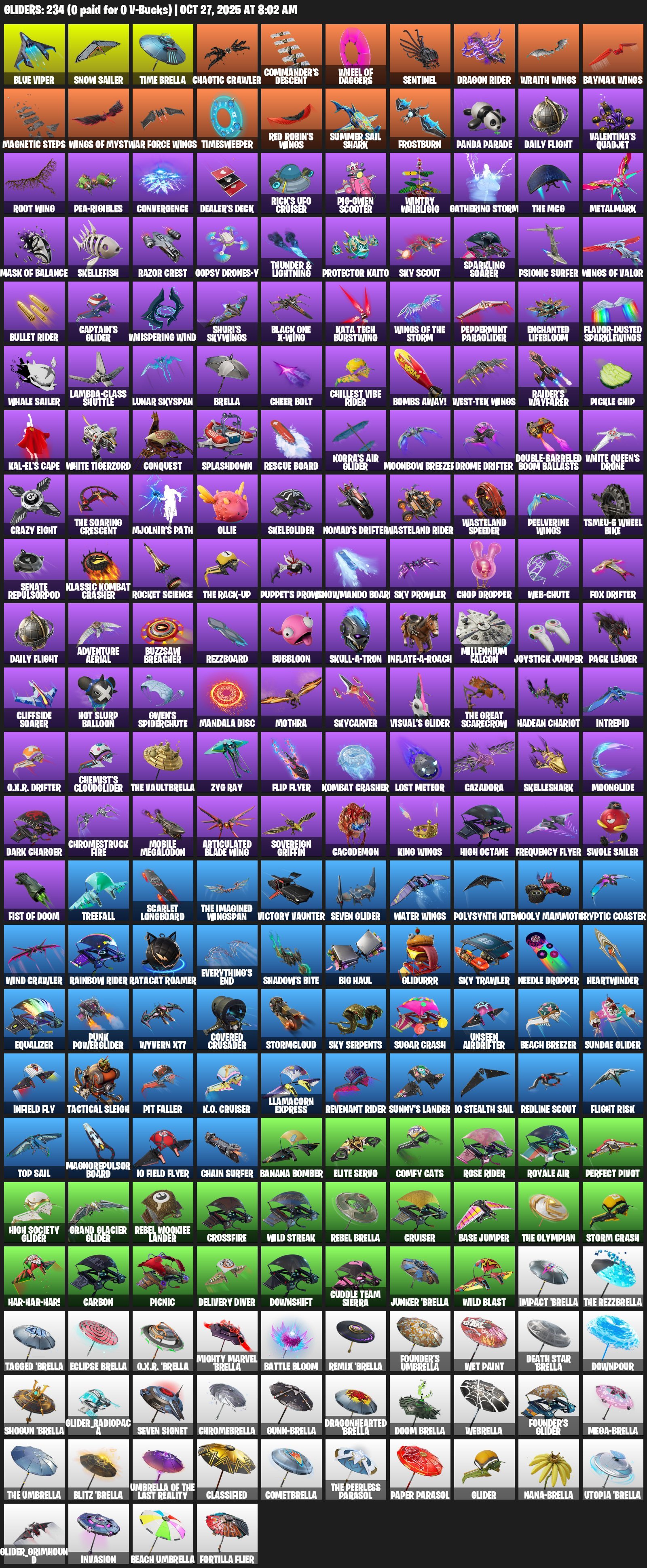 🎨 244 skins | 🌟 Fortnite account