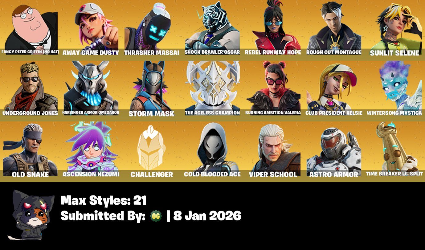 🎨 43 skins | 🌟 Fortnite account