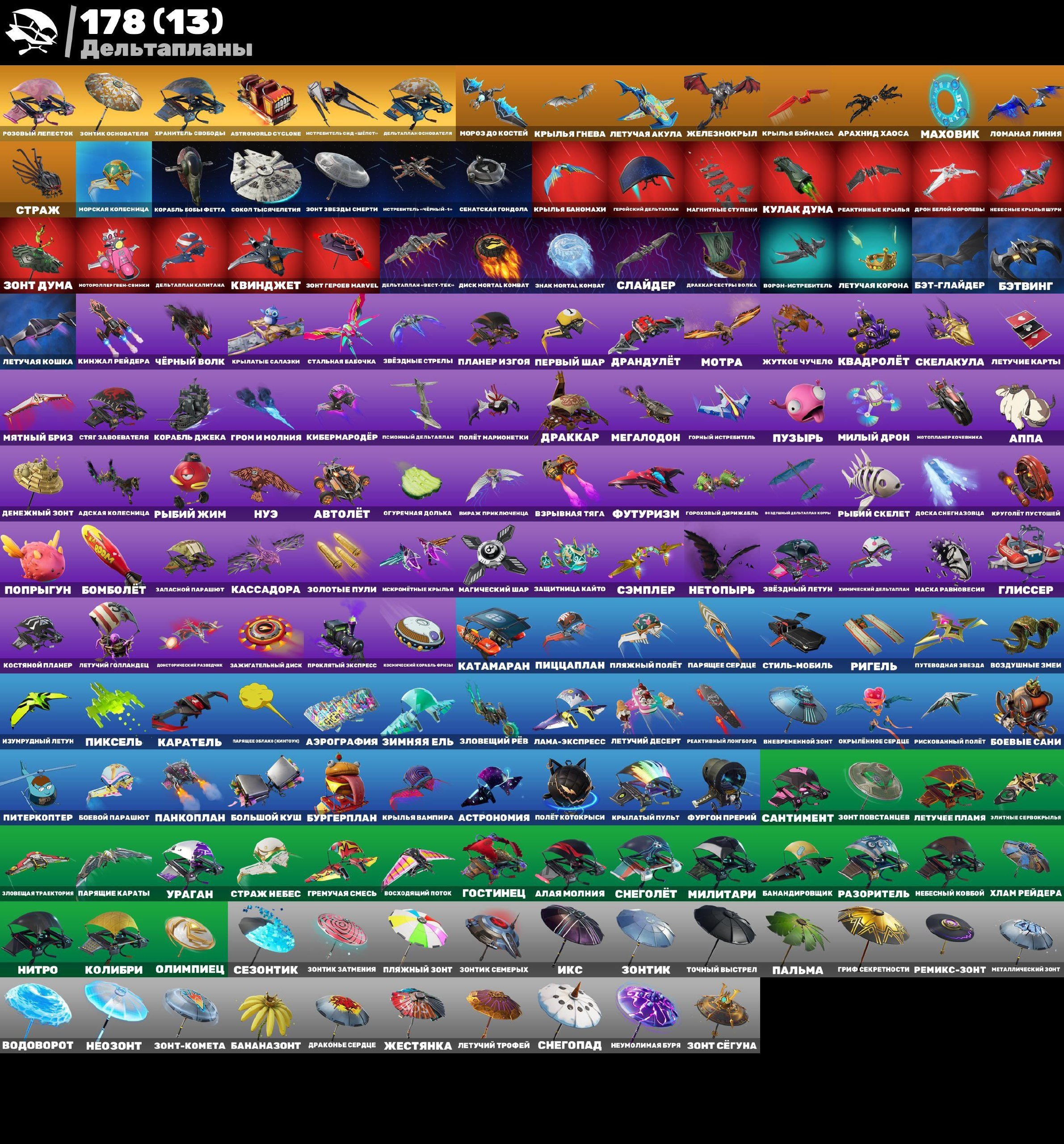 🎨 291 skins | 🌟 Fortnite account