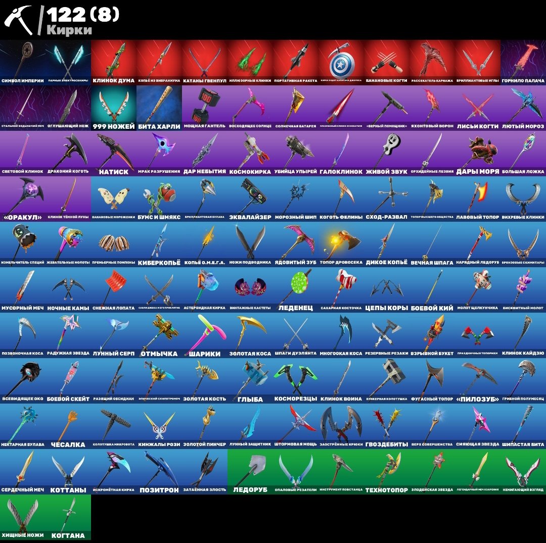 🎨 125 скінів | 🌟 Fortnite акаунт