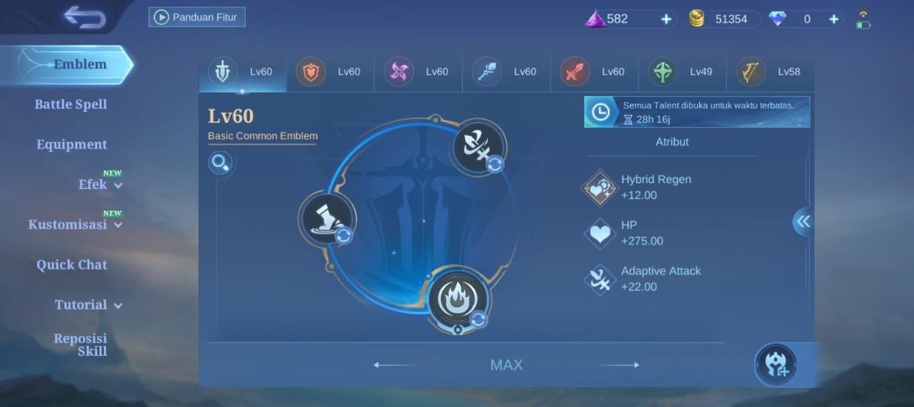 🎮 Mobile Legends account | Mythic | 81 heroes | 137 skins