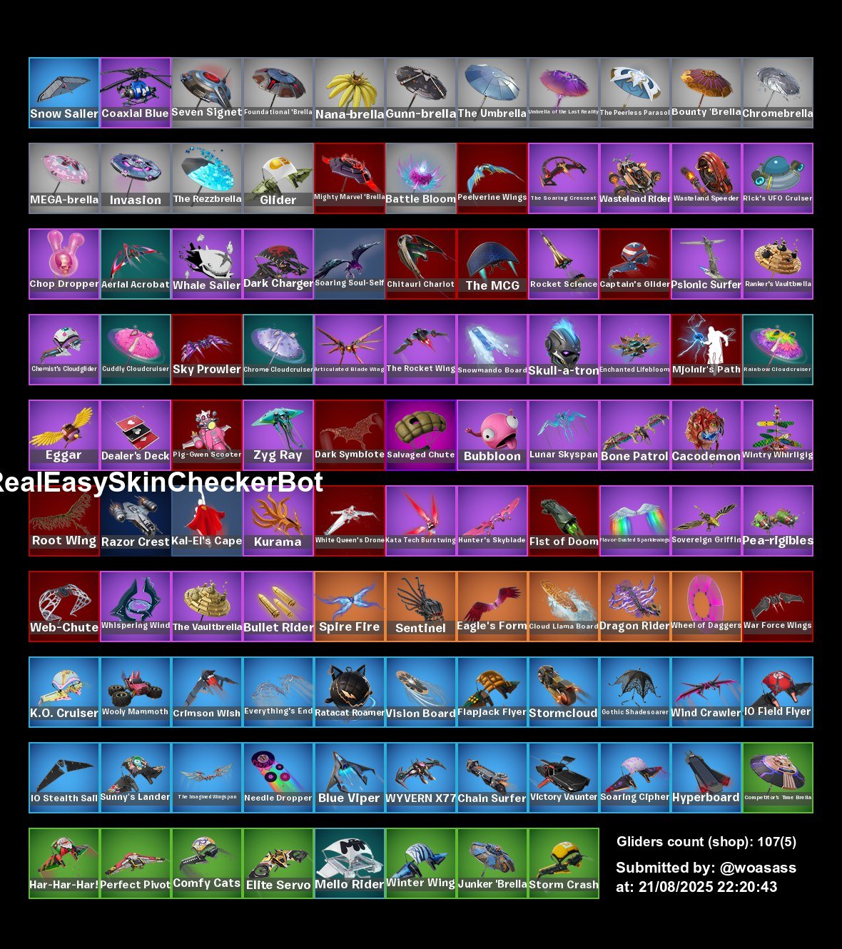 🎨 121 skins | 🌟 Fortnite account